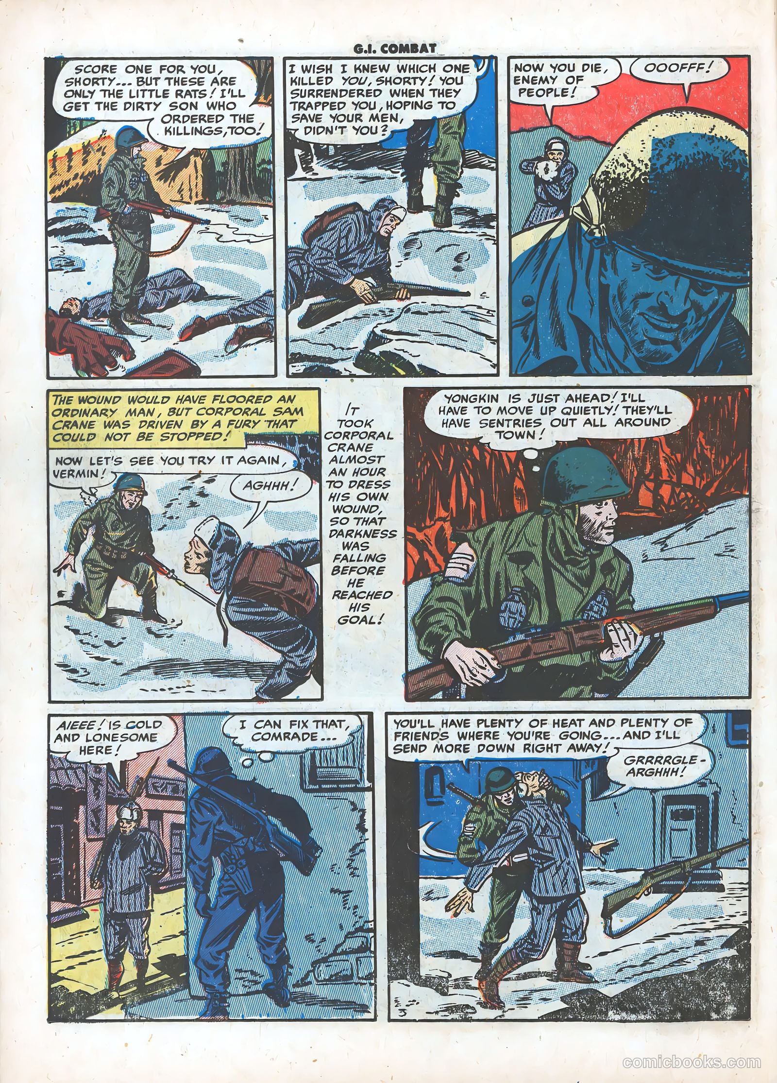 G.I. Combat #4 (1953) — page 14 of 36