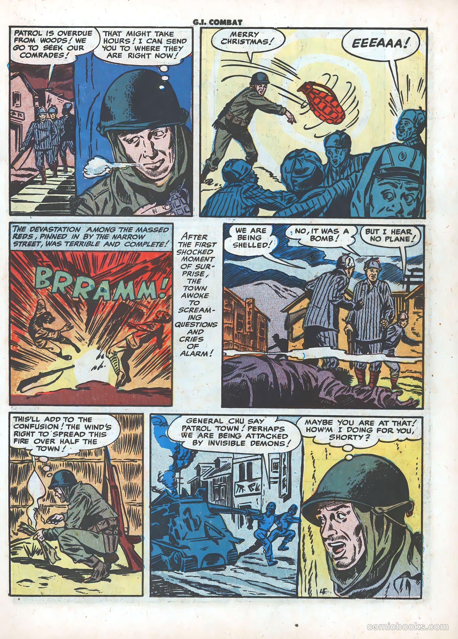 G.I. Combat #4 (1953) — page 15 of 36