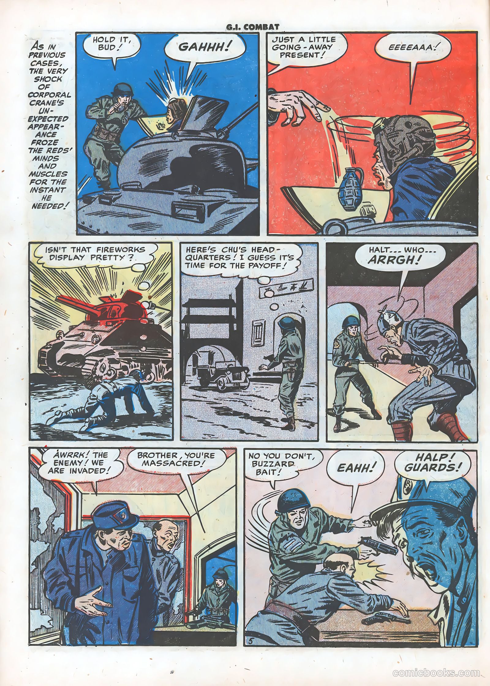 G.I. Combat #4 (1953) — page 16 of 36