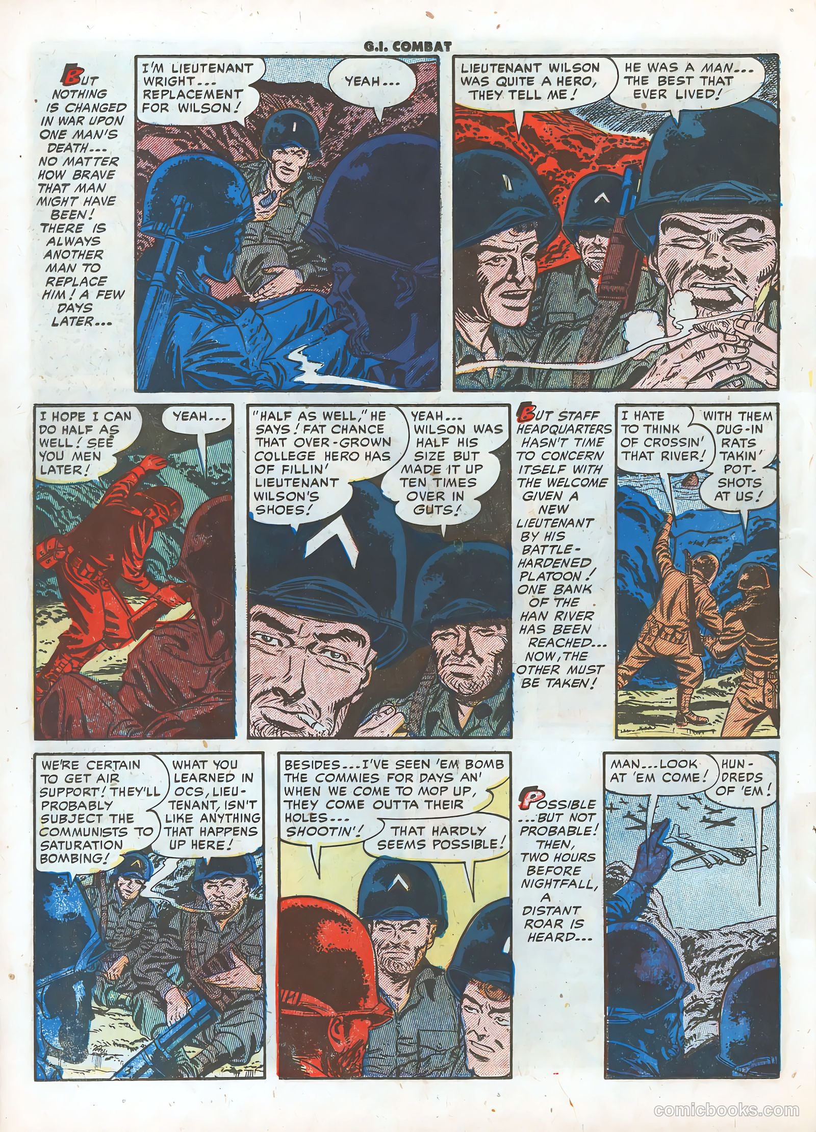 G.I. Combat #4 (1953) — page 20 of 36