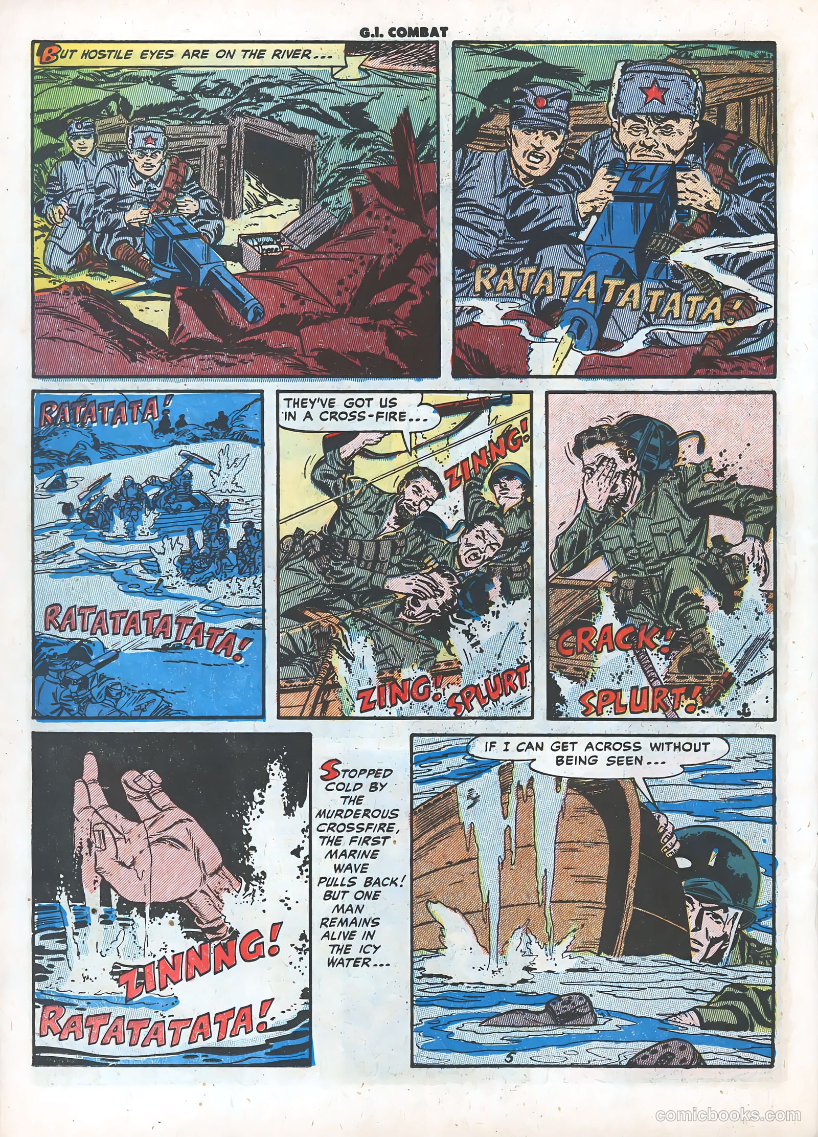 G.I. Combat #4 (1953) — page 22 of 36