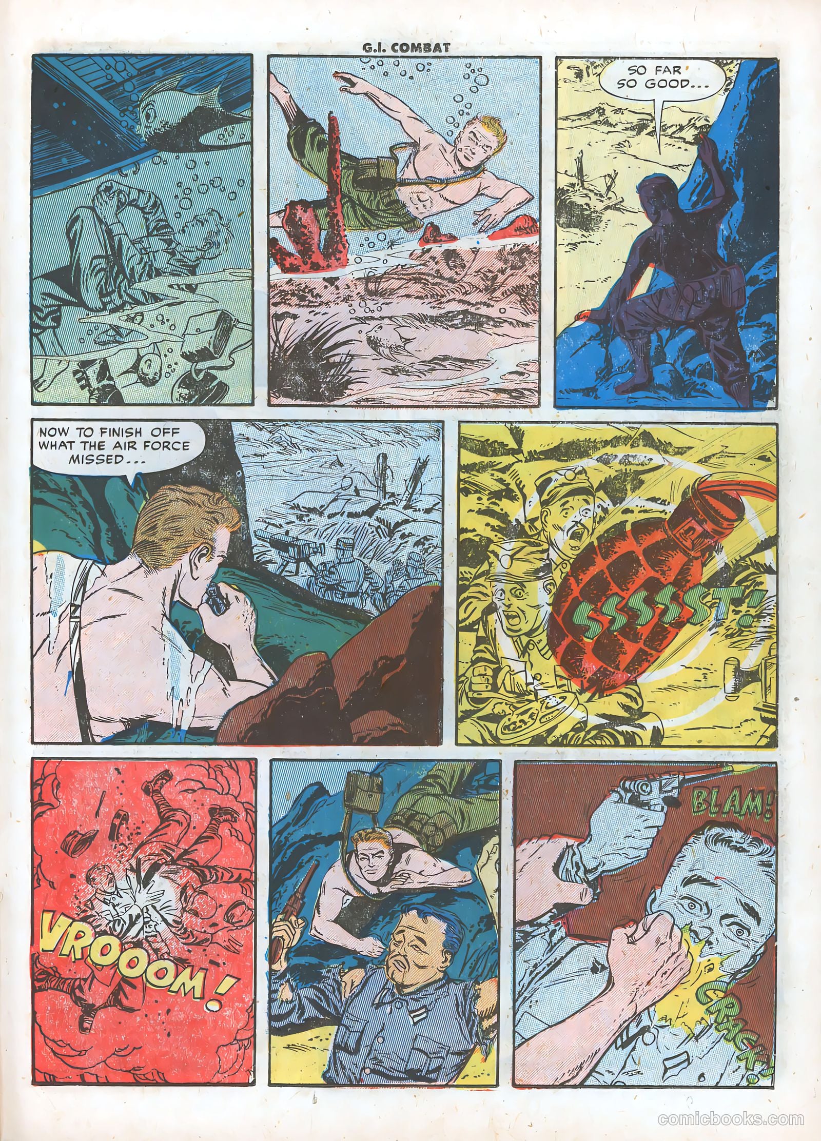 G.I. Combat #4 (1953) — page 23 of 36