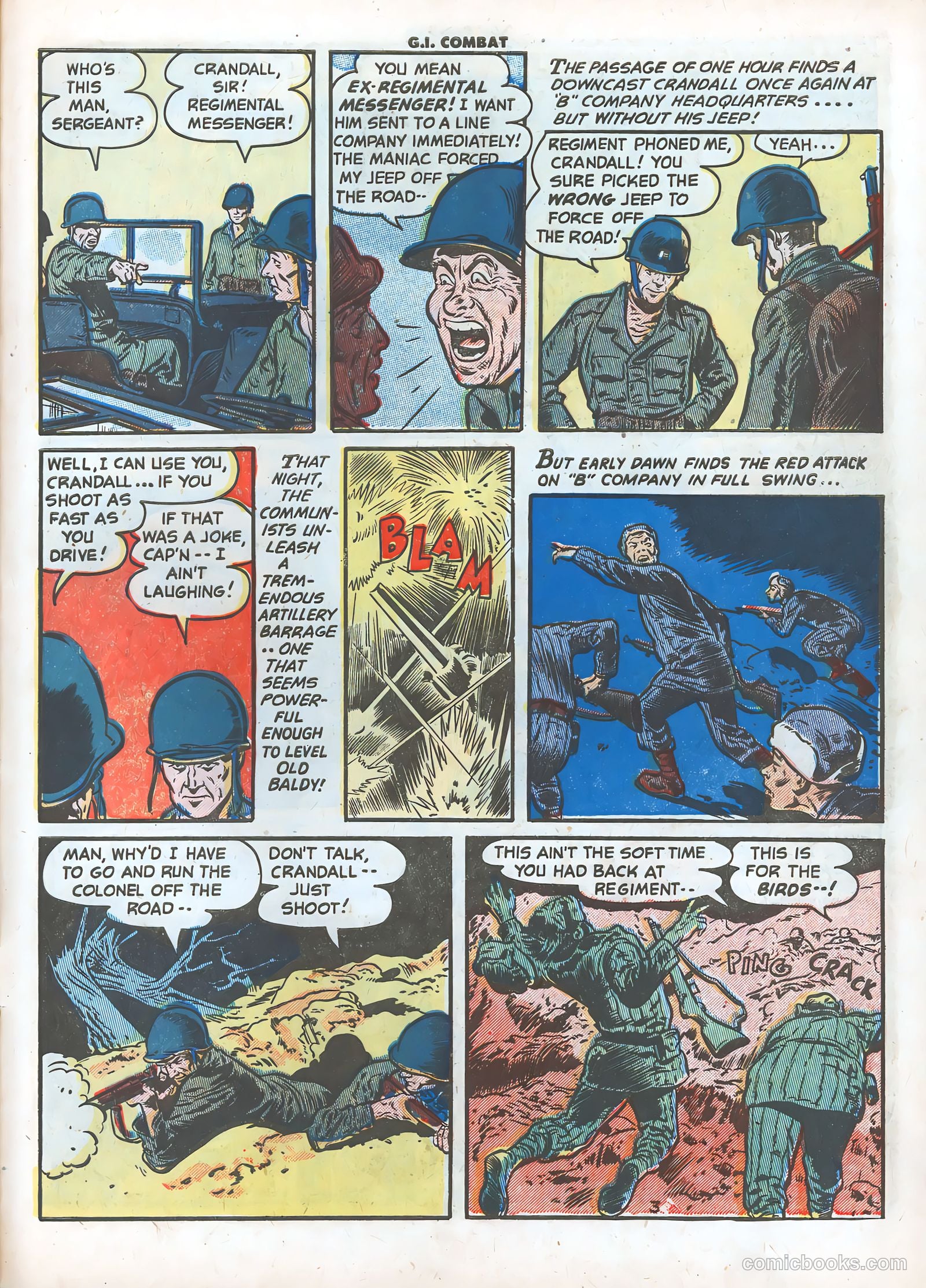 G.I. Combat #4 (1953) — page 29 of 36