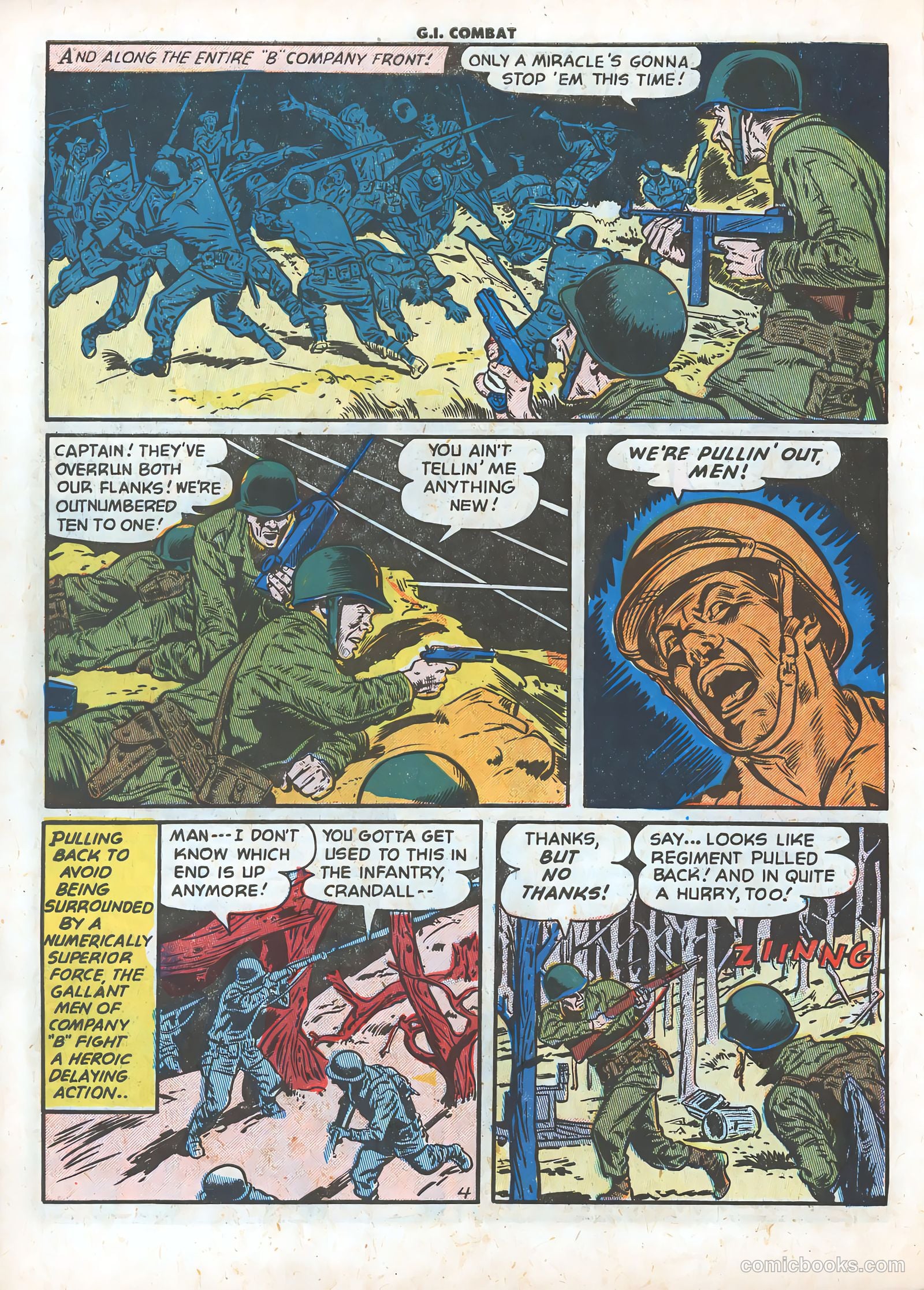 G.I. Combat #4 (1953) — page 30 of 36