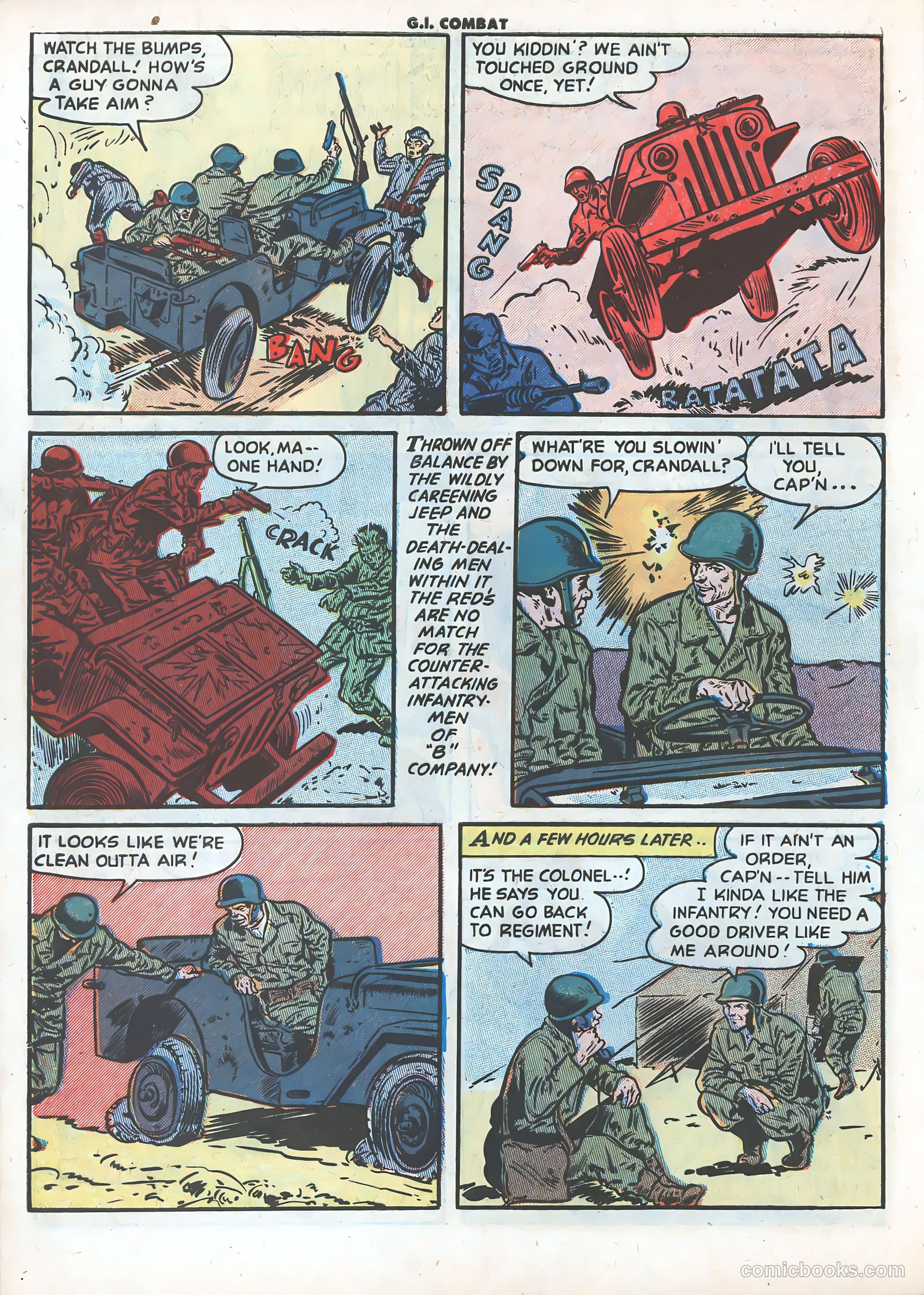 G.I. Combat #4 (1953) — page 32 of 36
