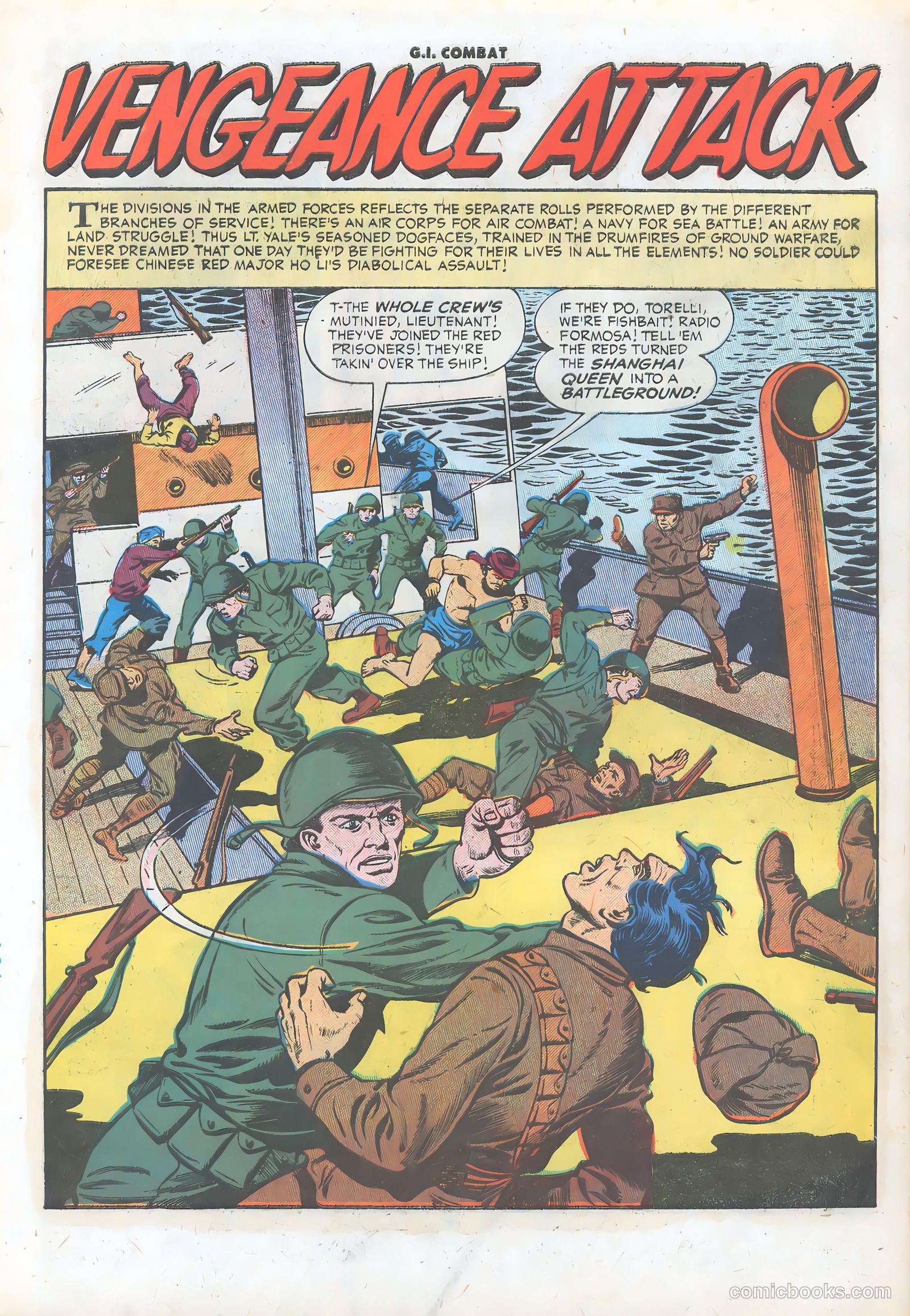 G.I. Combat #40 (1956) — page 3 of 36