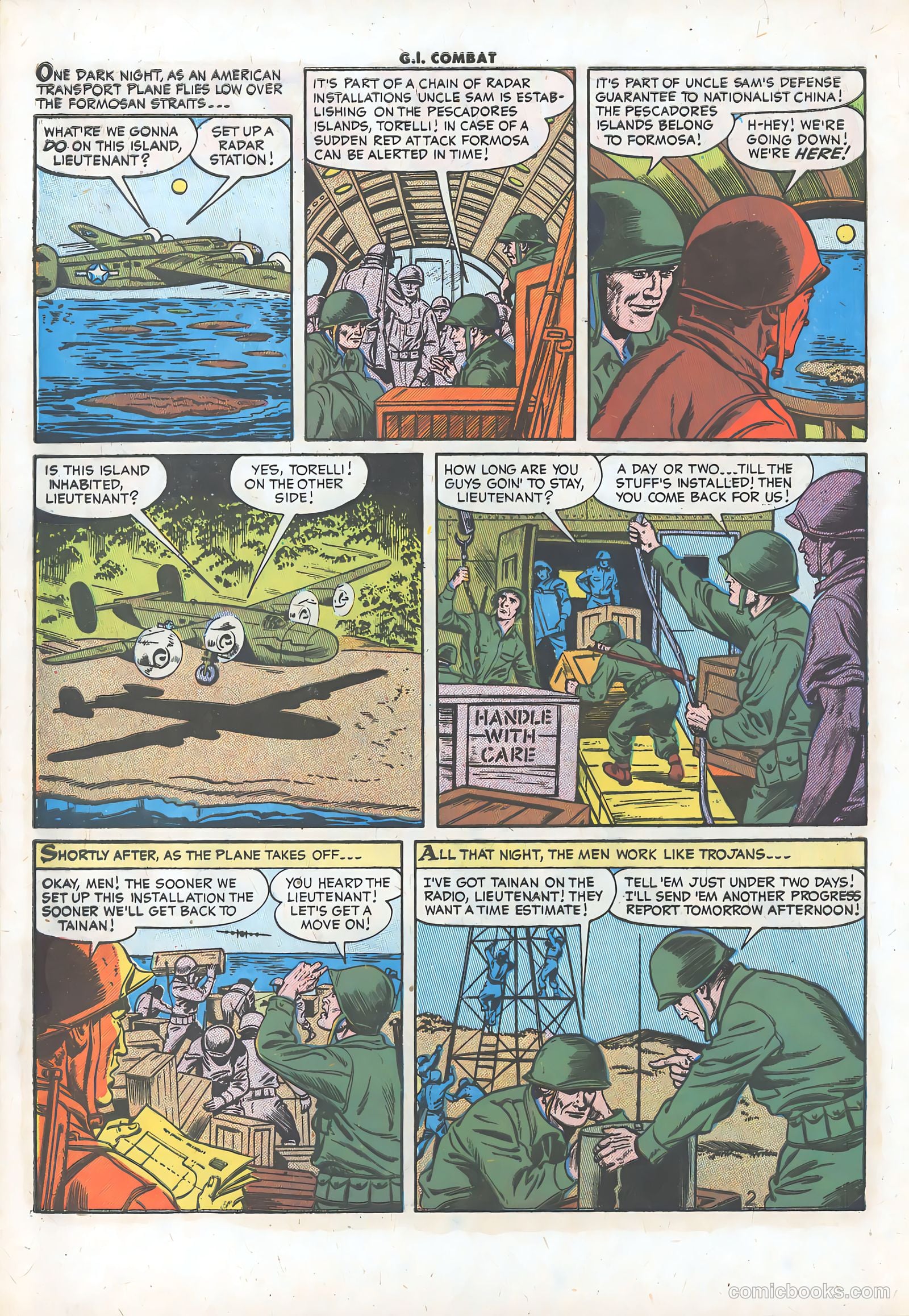 G.I. Combat #40 (1956) — page 4 of 36