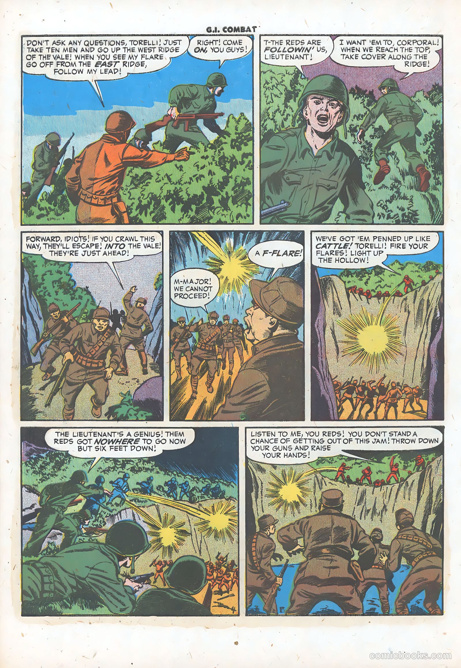 G.I. Combat #40 (1956) — page 6 of 36
