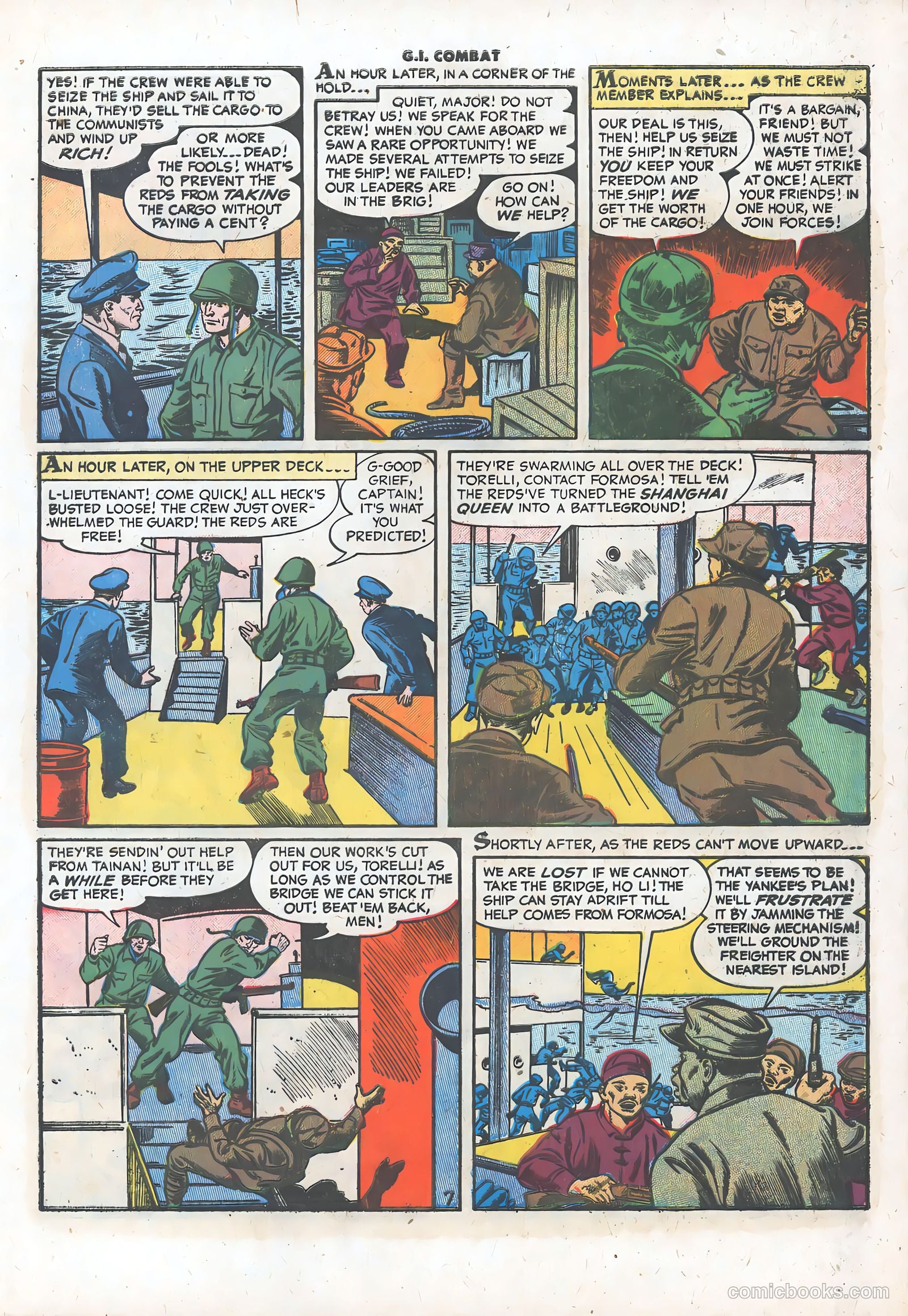 G.I. Combat #40 (1956) — page 9 of 36