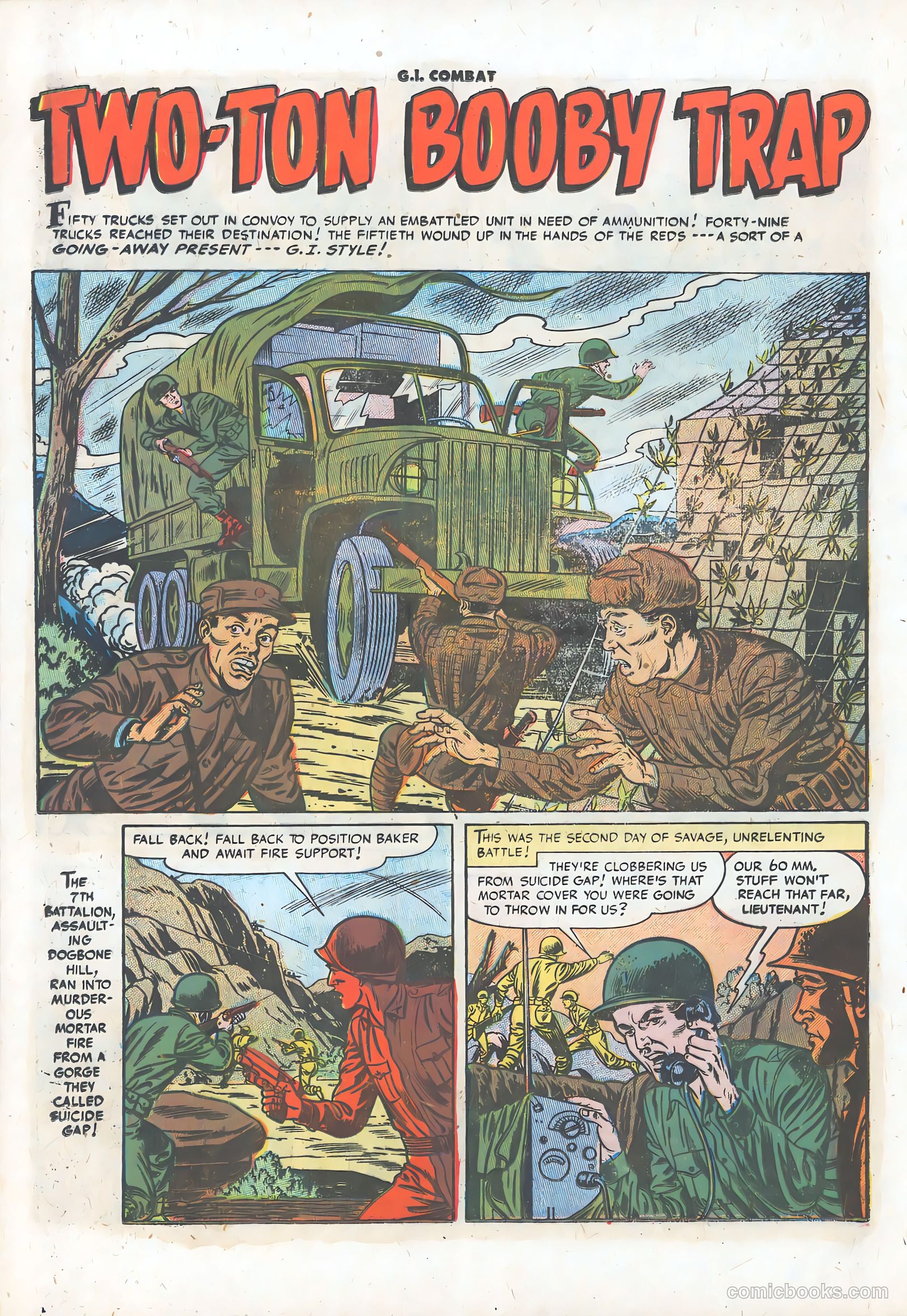 G.I. Combat #40 (1956) — page 12 of 36