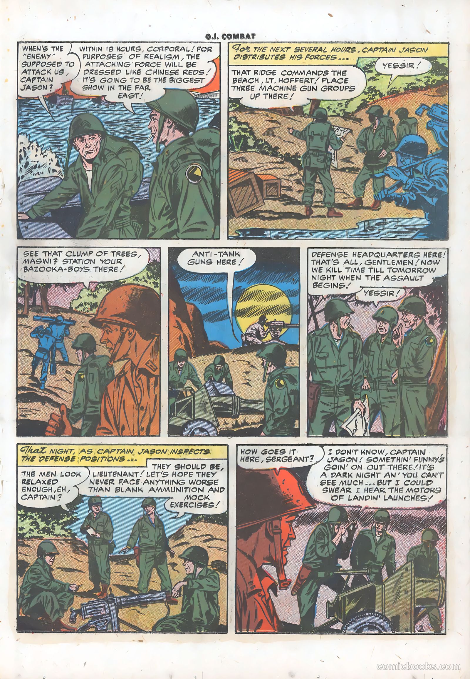 G.I. Combat #40 (1956) — page 19 of 36