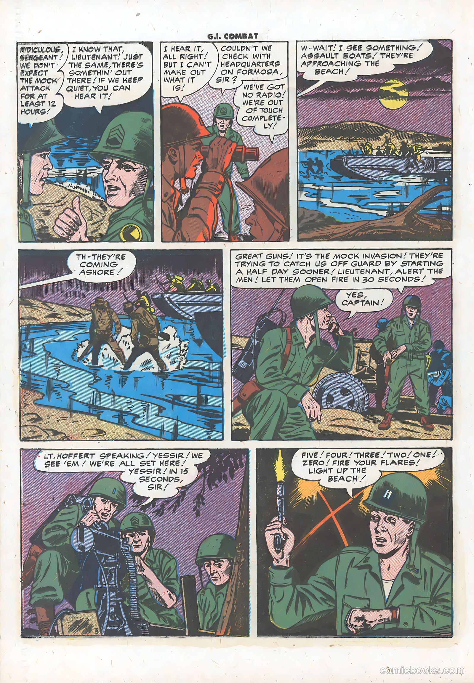 G.I. Combat #40 (1956) — page 20 of 36