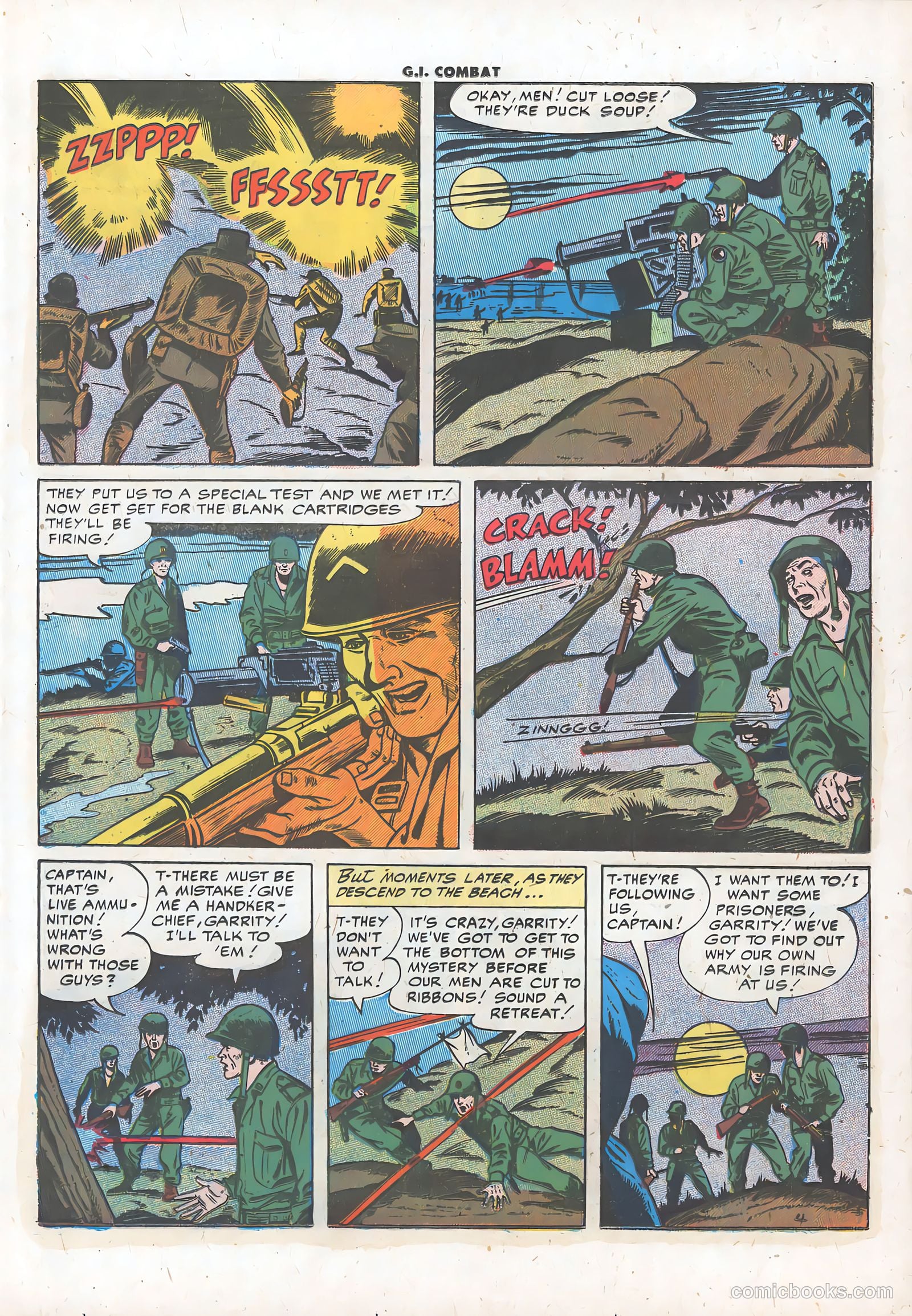 G.I. Combat #40 (1956) — page 21 of 36