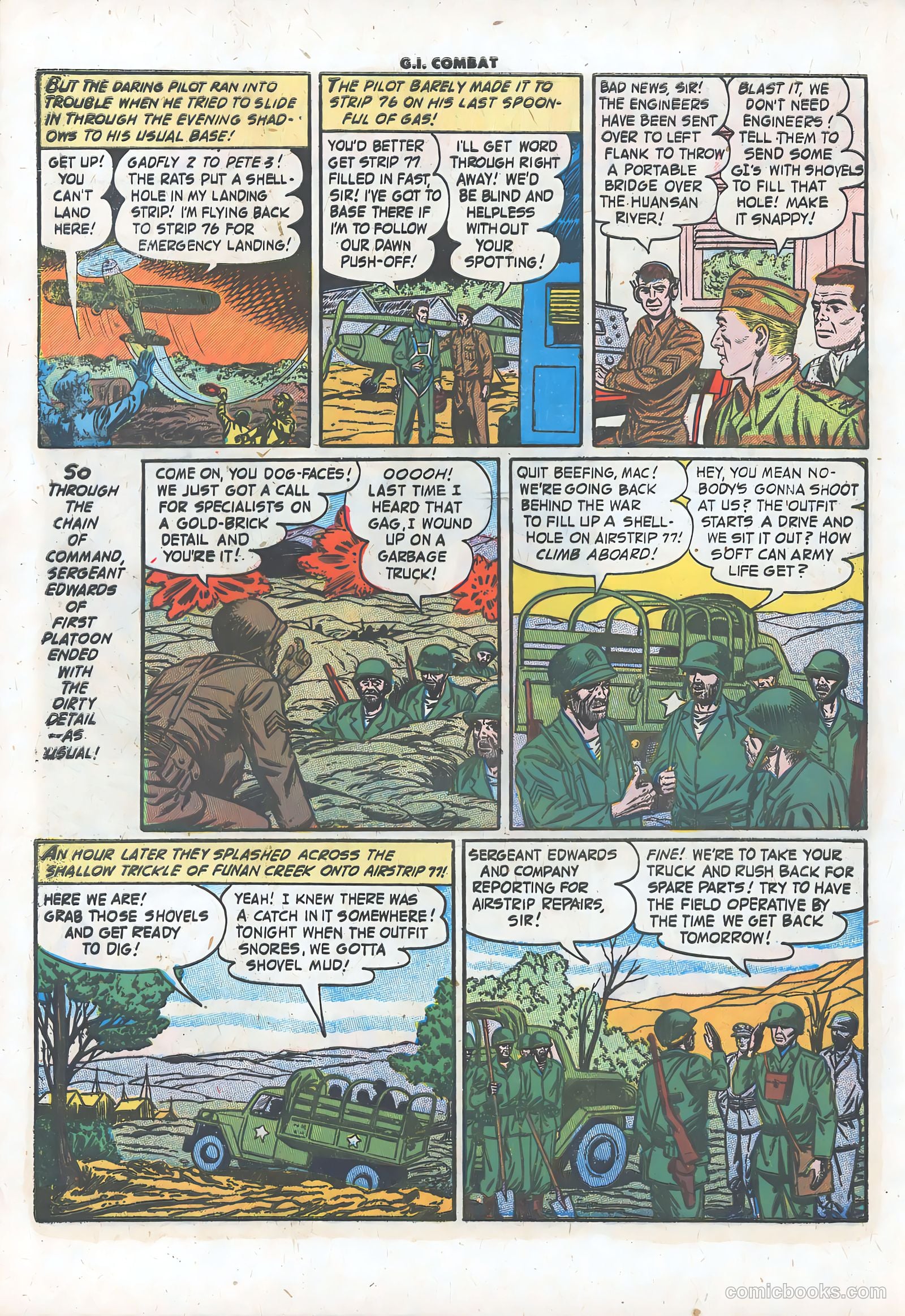 G.I. Combat #40 (1956) — page 28 of 36
