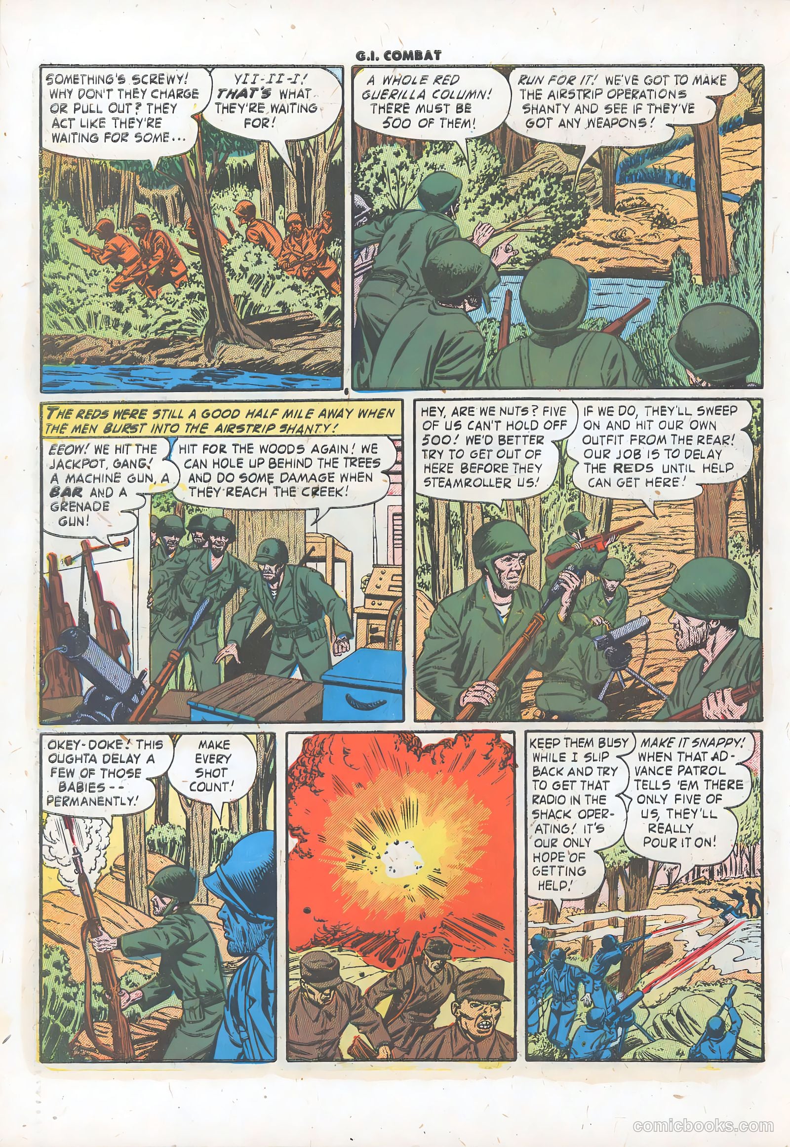 G.I. Combat #40 (1956) — page 30 of 36