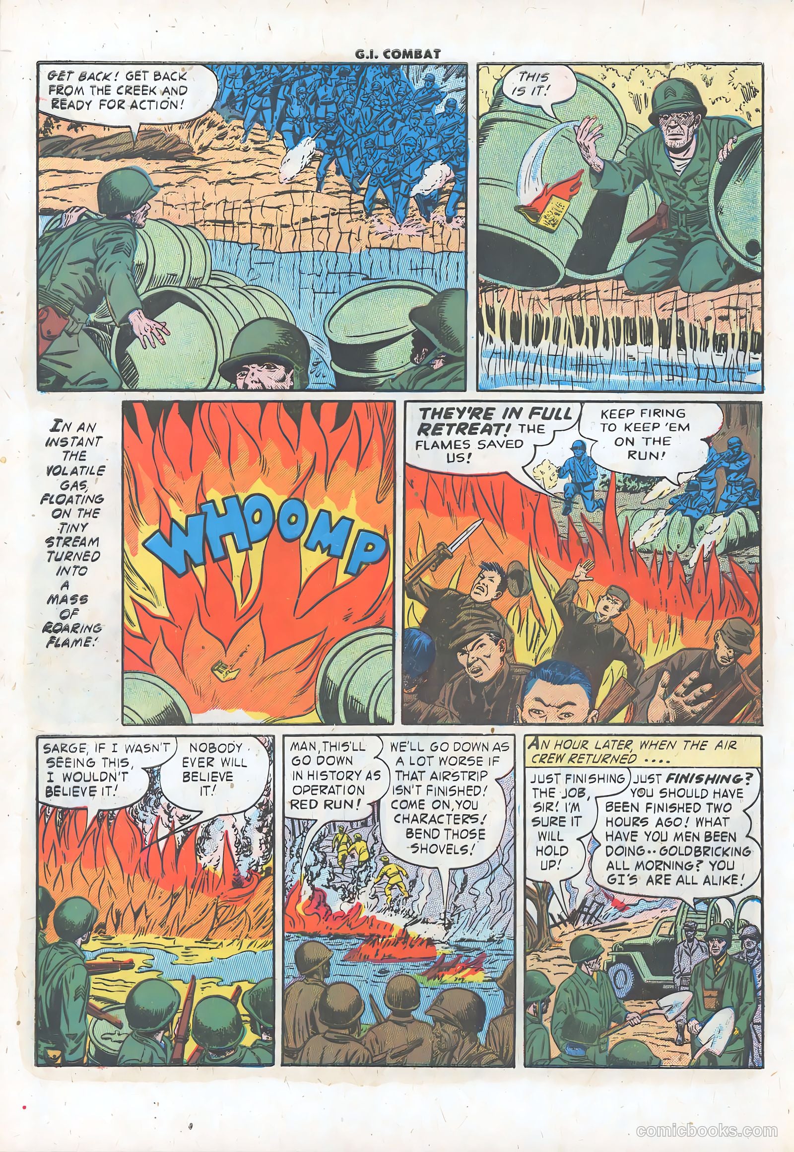 G.I. Combat #40 (1956) — page 32 of 36