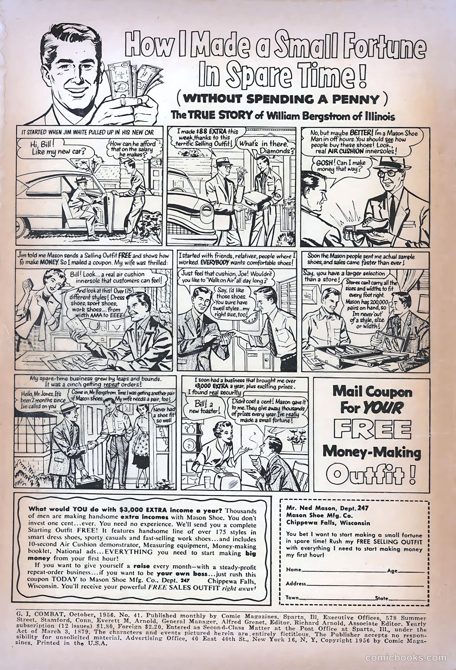 G.I. Combat #41 (1956) — page 2 of 36