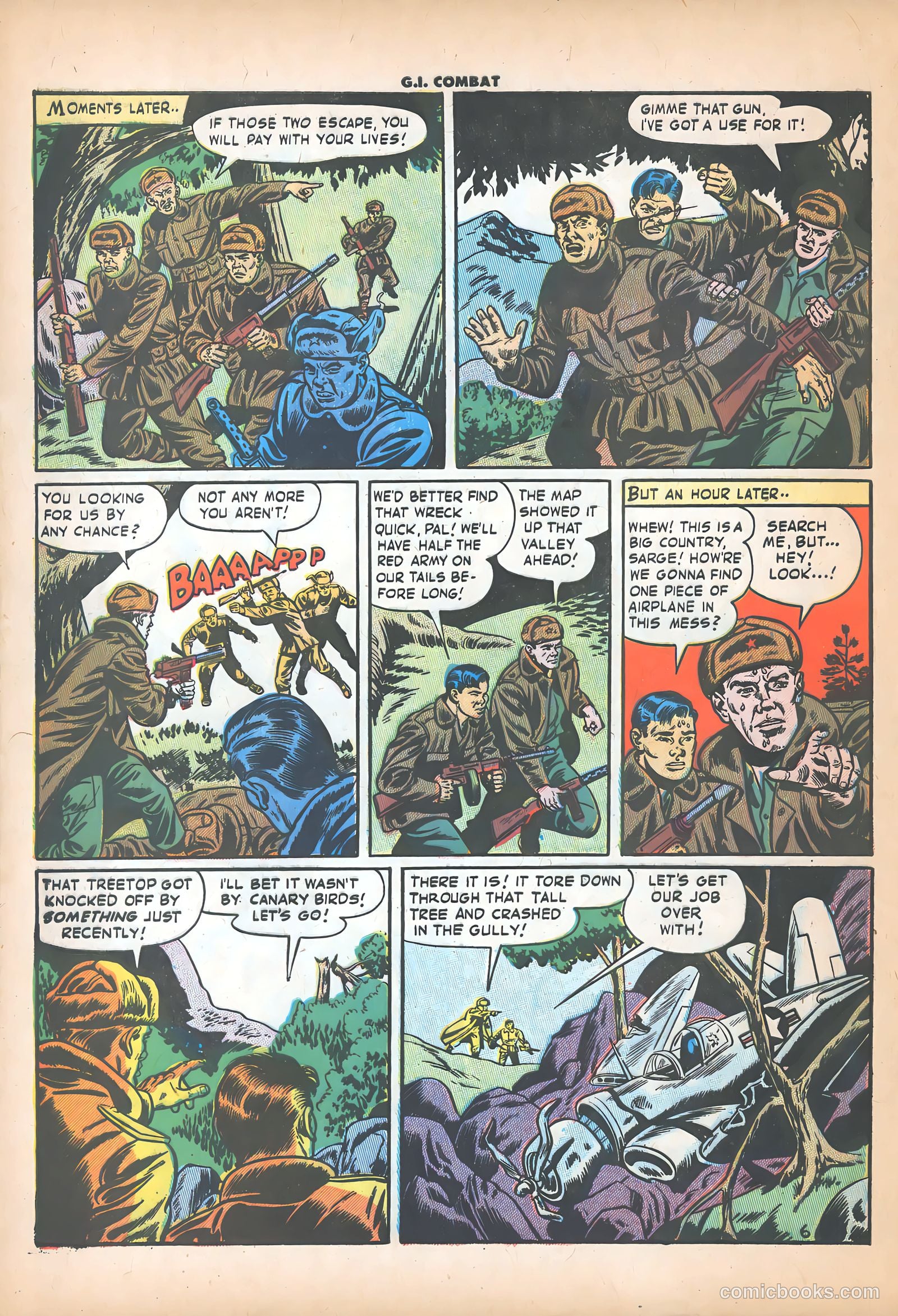 G.I. Combat #41 (1956) — page 8 of 36