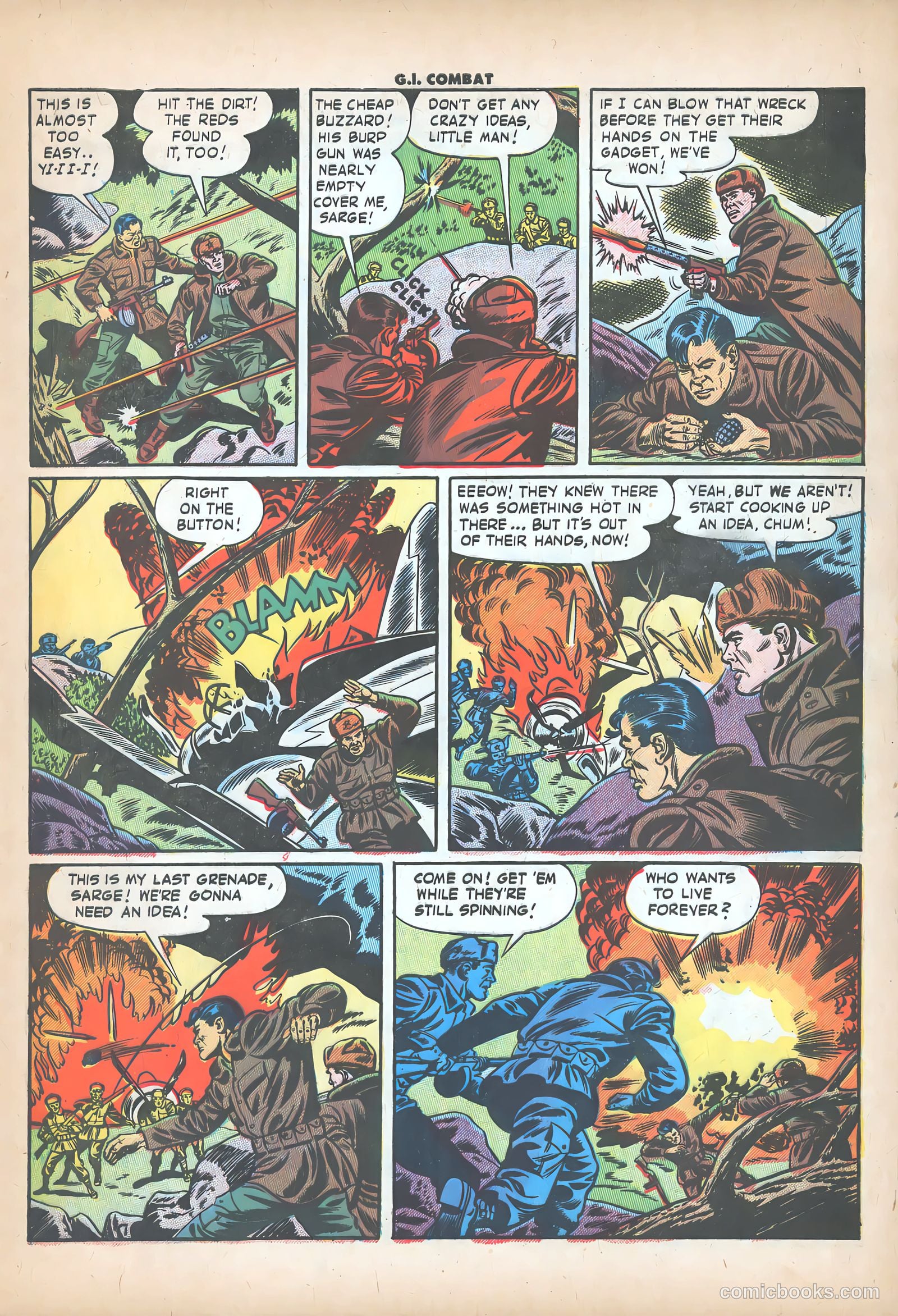 G.I. Combat #41 (1956) — page 9 of 36