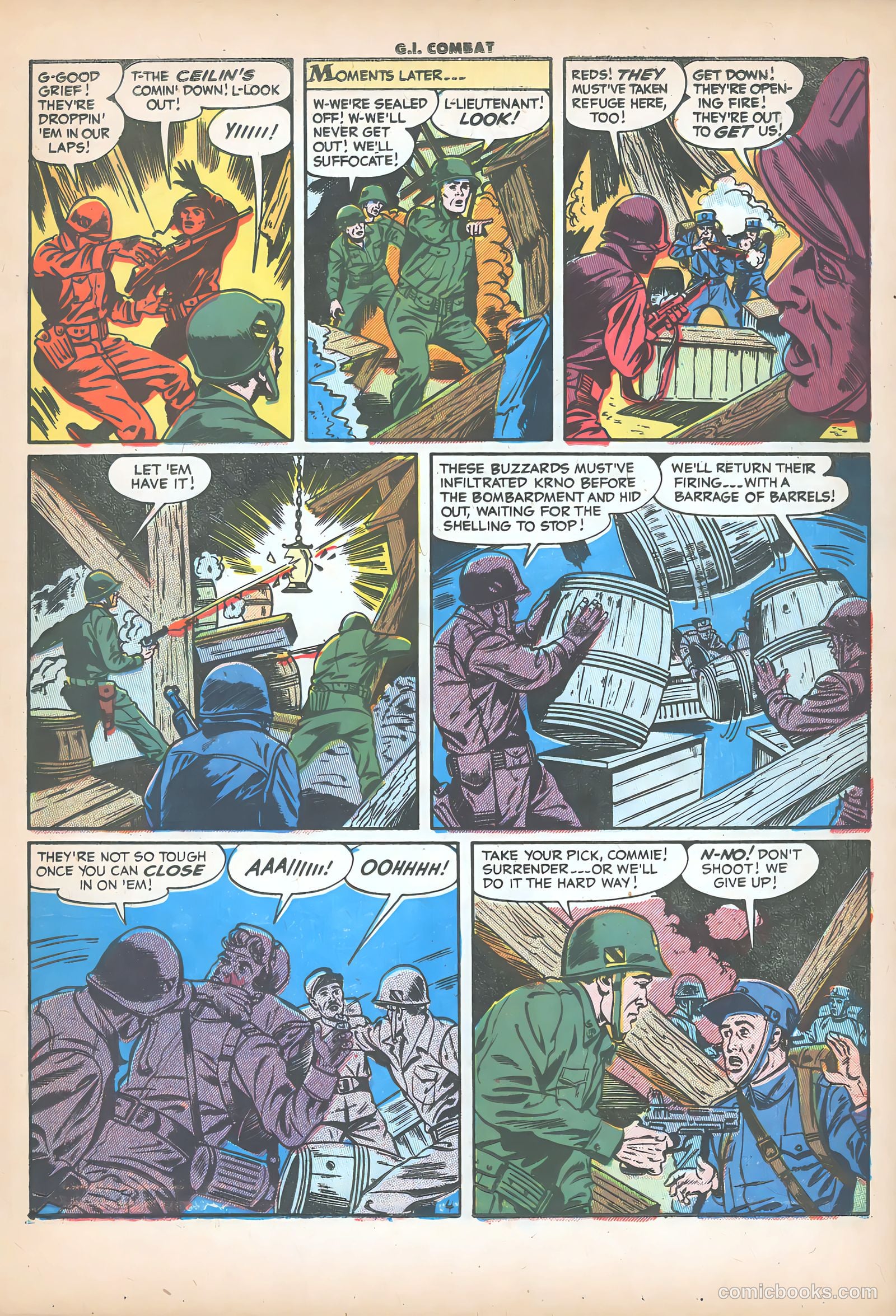 G.I. Combat #41 (1956) — page 15 of 36