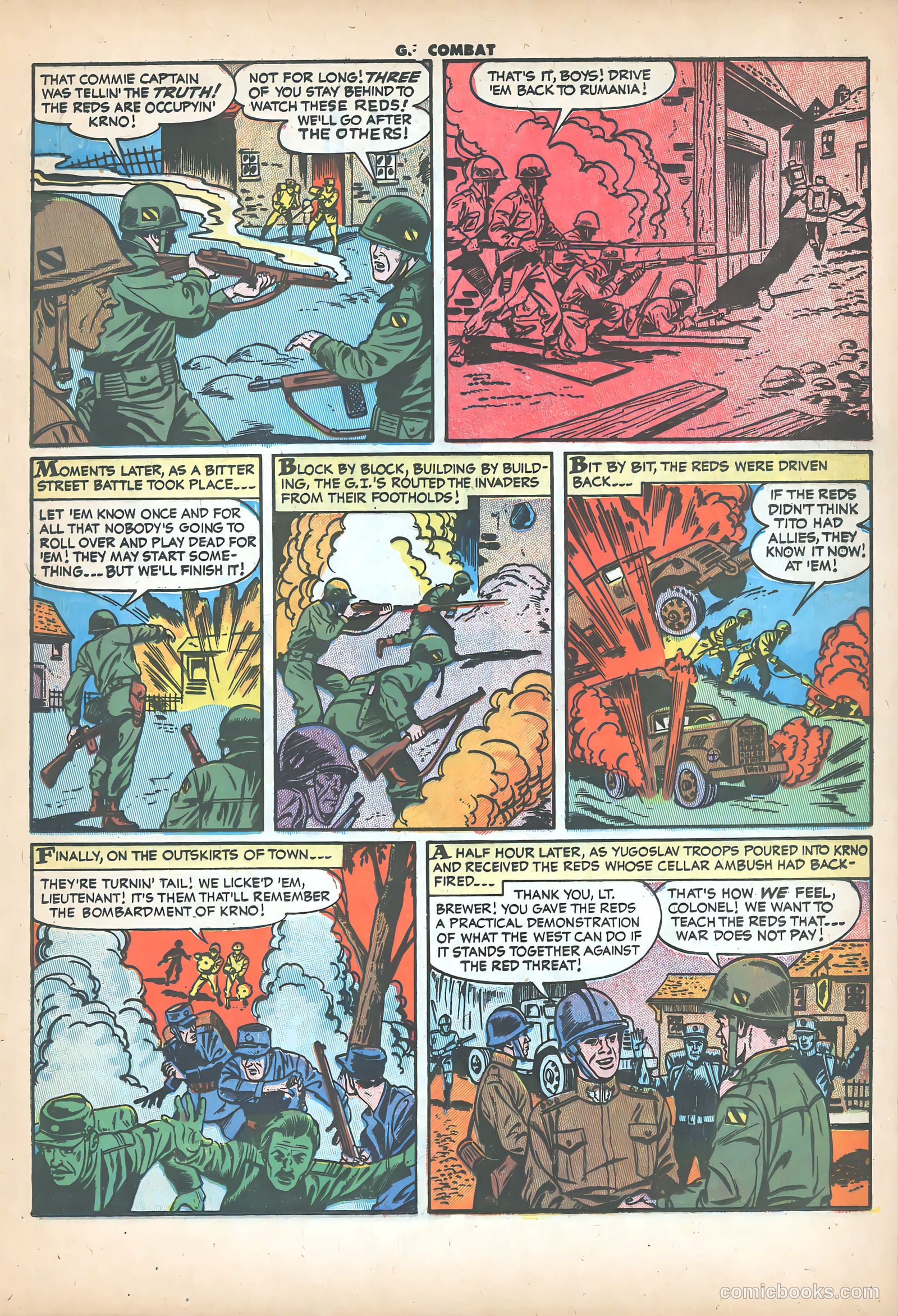 G.I. Combat #41 (1956) — page 17 of 36