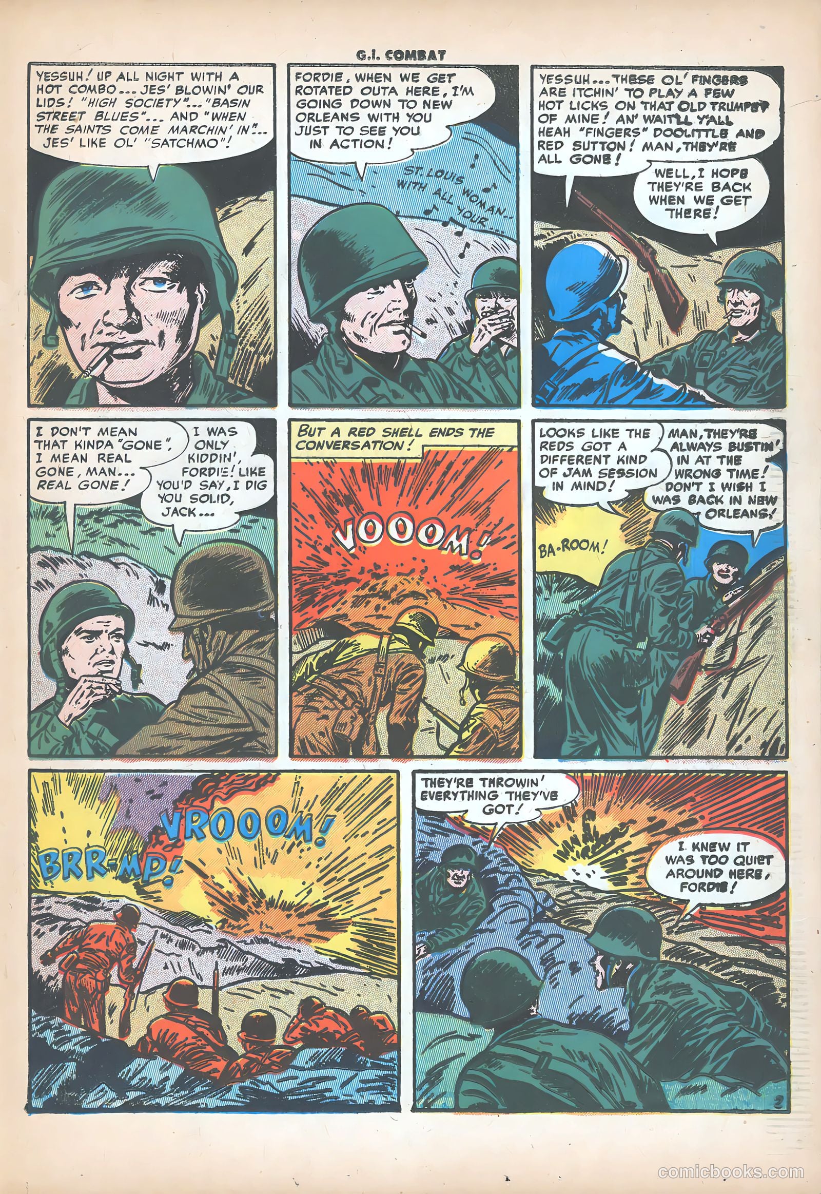 G.I. Combat #41 (1956) — page 19 of 36