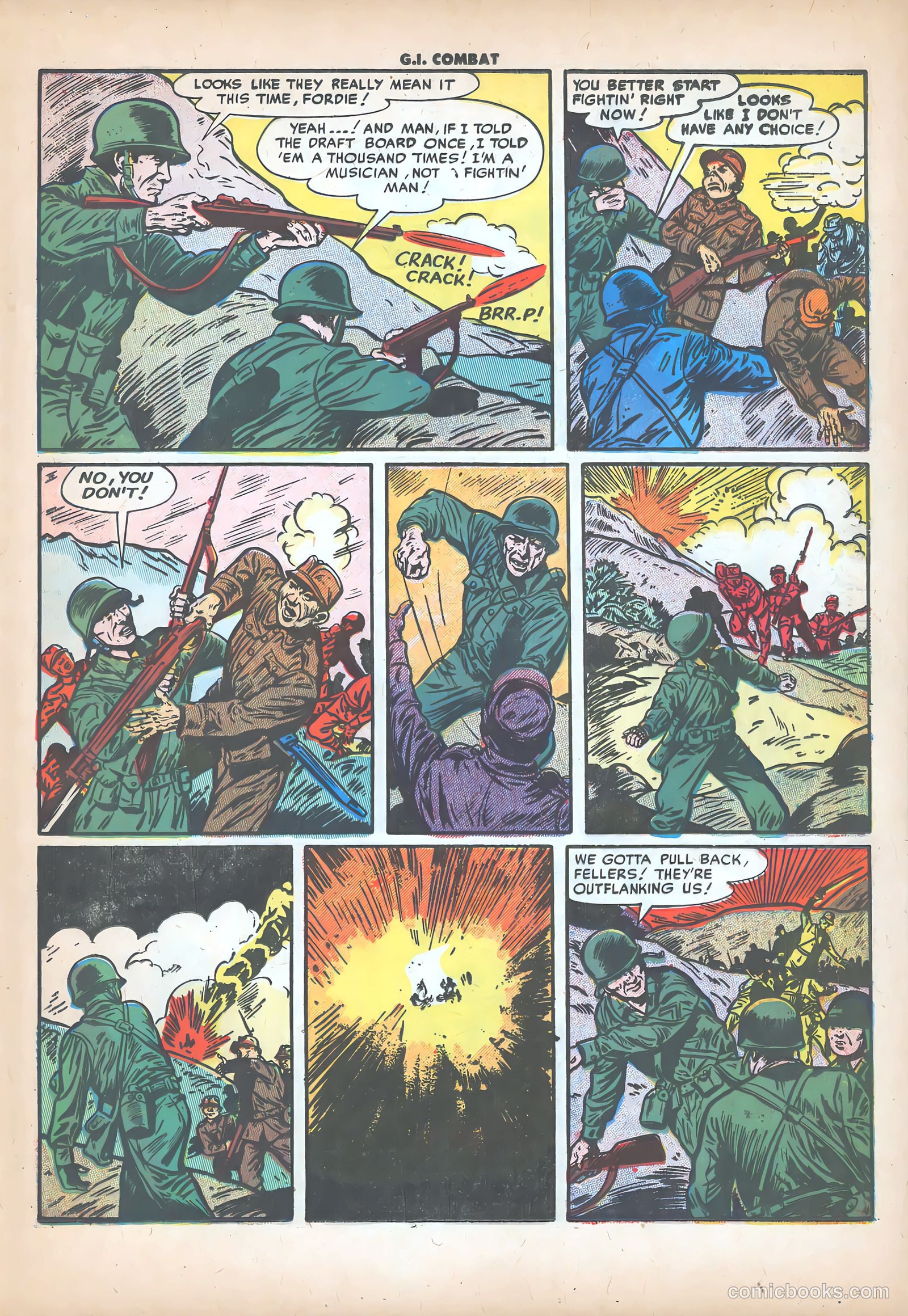 G.I. Combat #41 (1956) — page 21 of 36