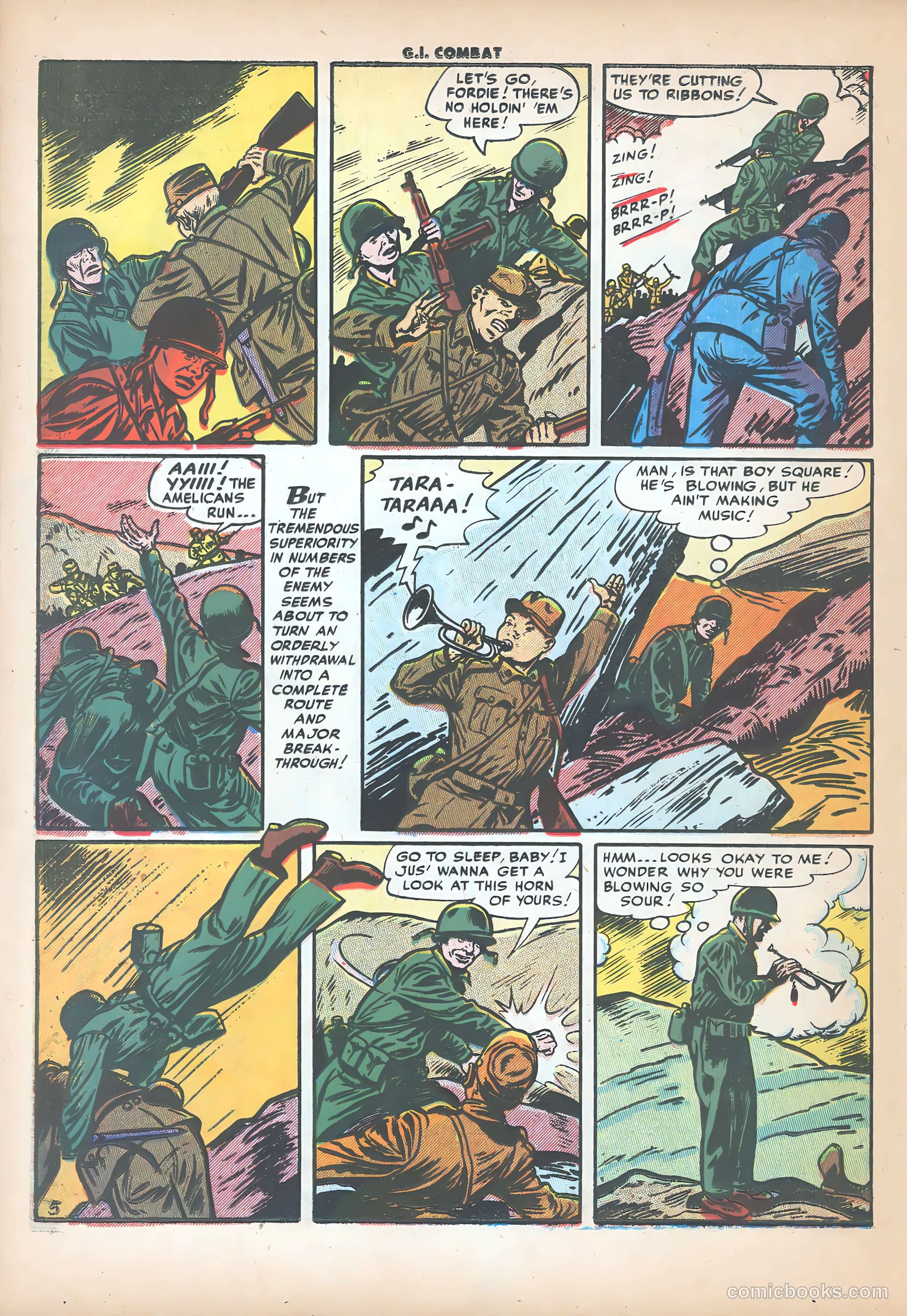G.I. Combat #41 (1956) — page 22 of 36