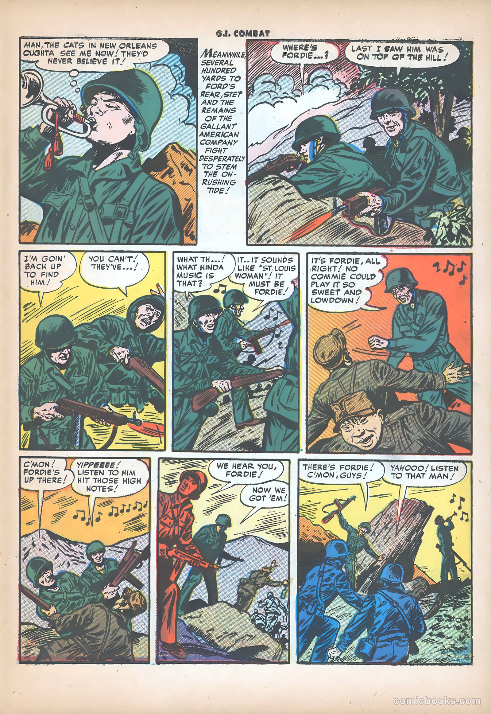G.I. Combat #41 (1956) — page 23 of 36