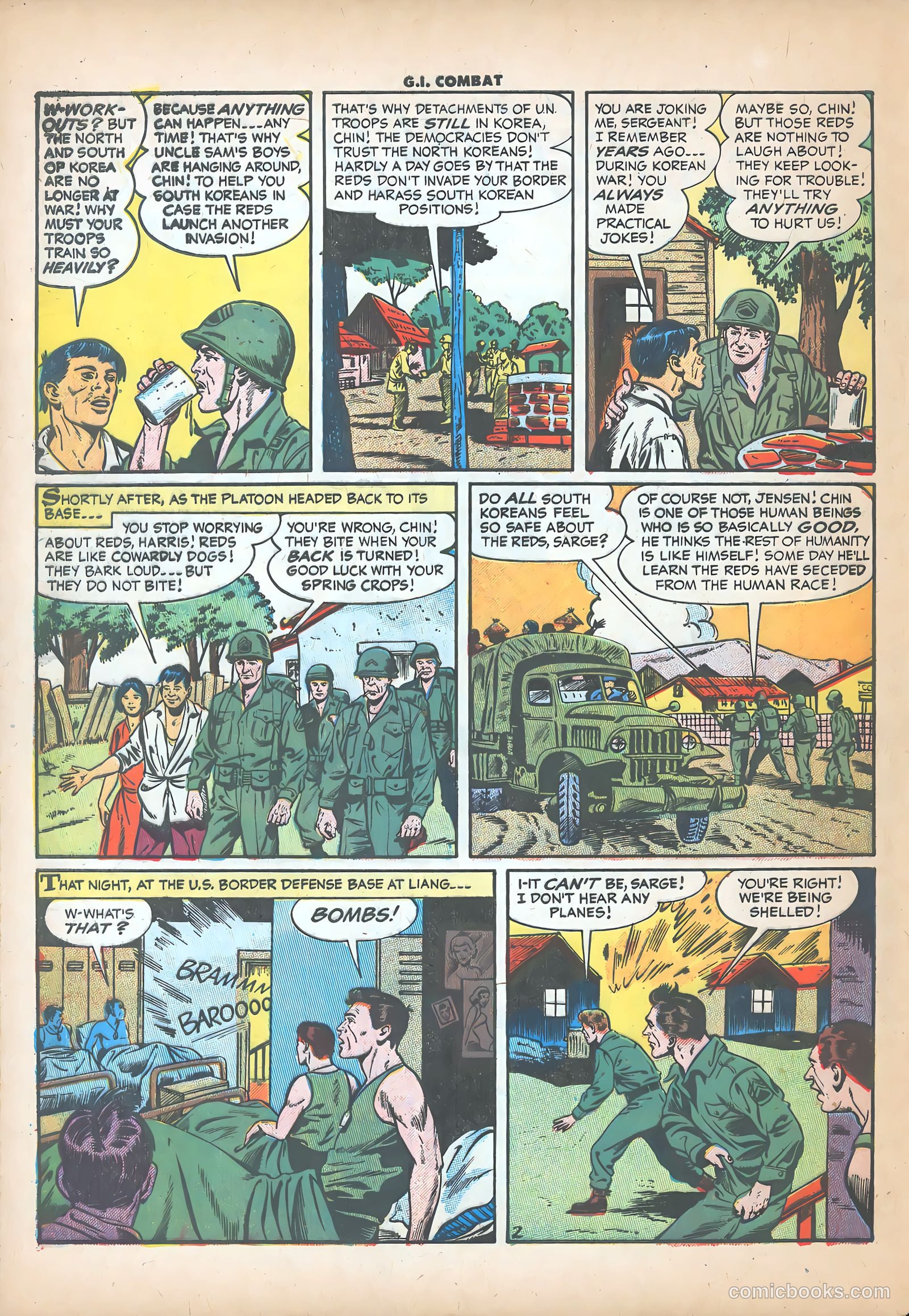 G.I. Combat #41 (1956) — page 28 of 36