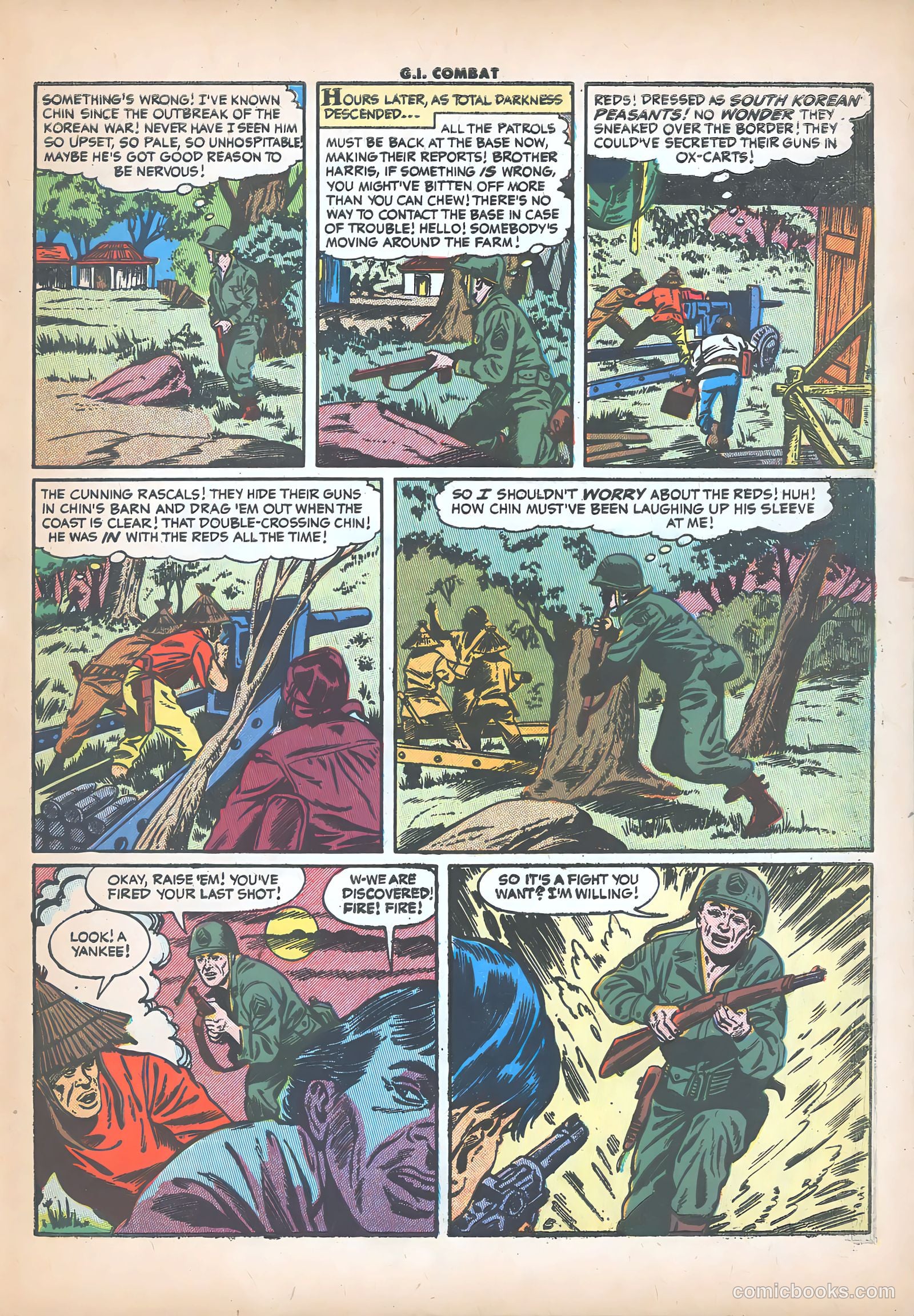 G.I. Combat #41 (1956) — page 31 of 36