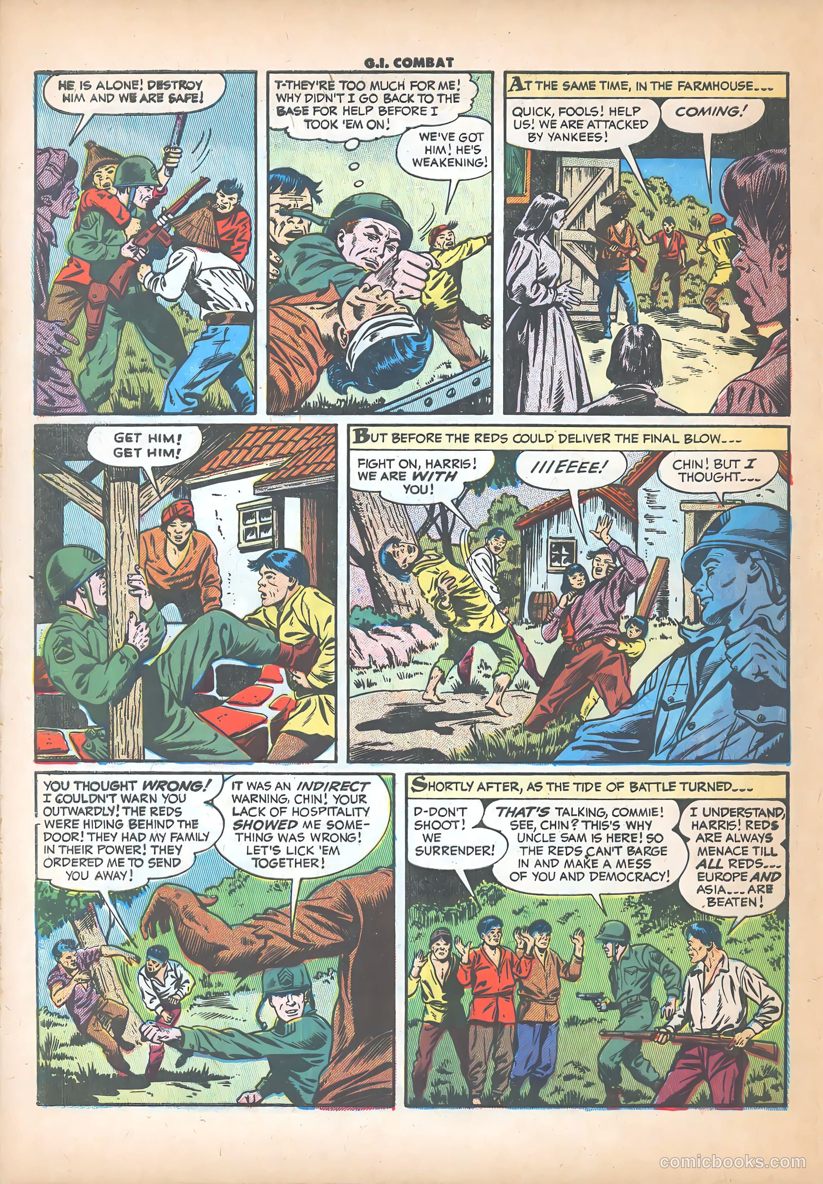 G.I. Combat #41 (1956) — page 32 of 36