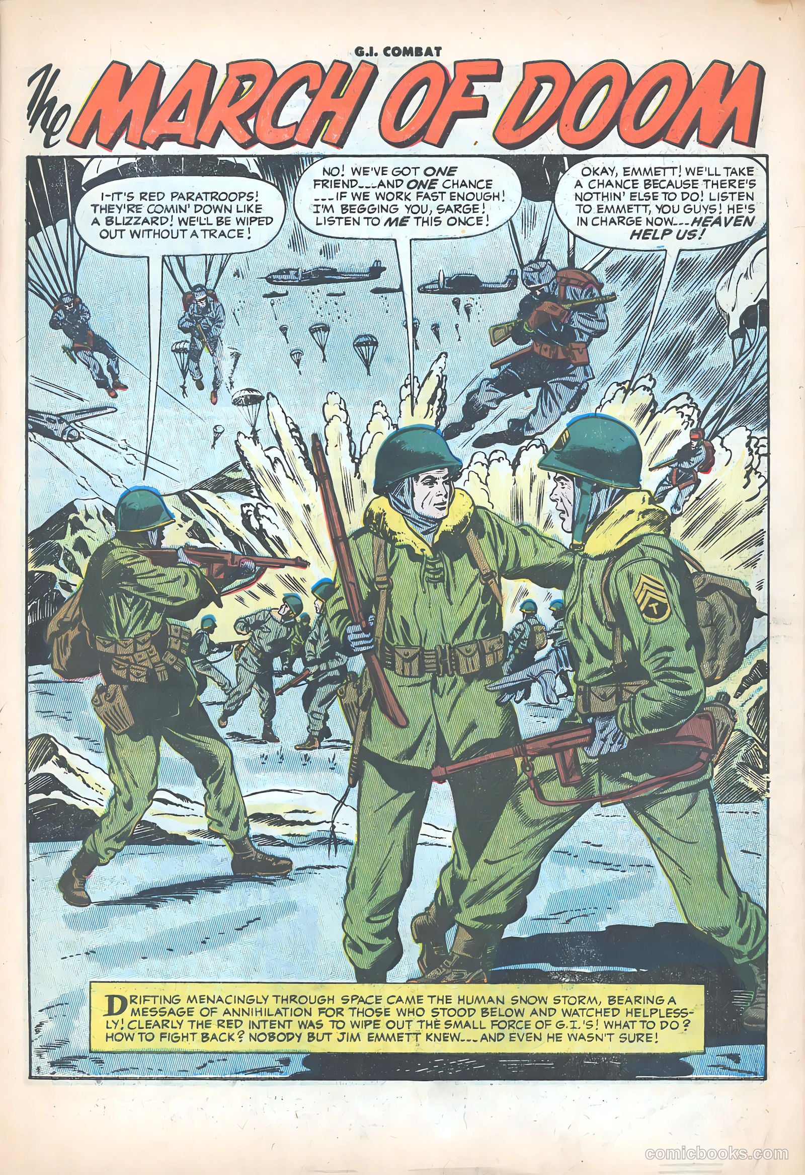 G.I. Combat #42 (1956) — page 3 of 36
