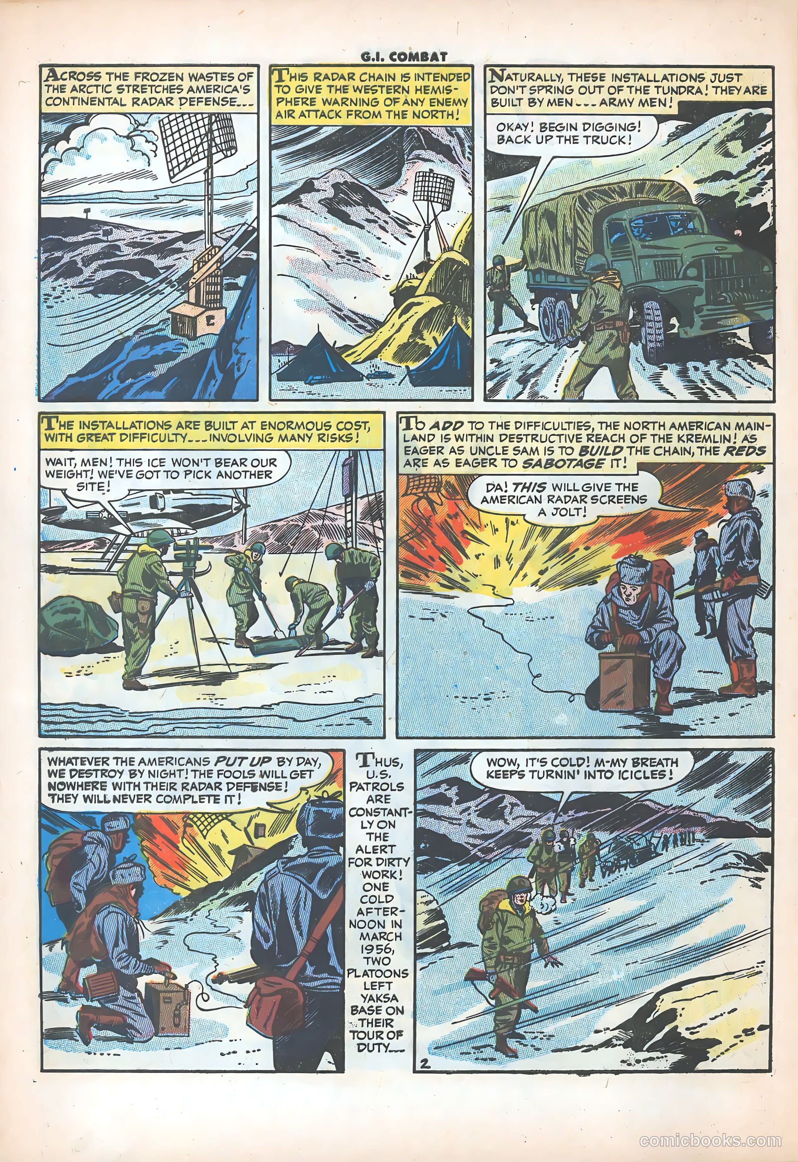 G.I. Combat #42 (1956) — page 4 of 36