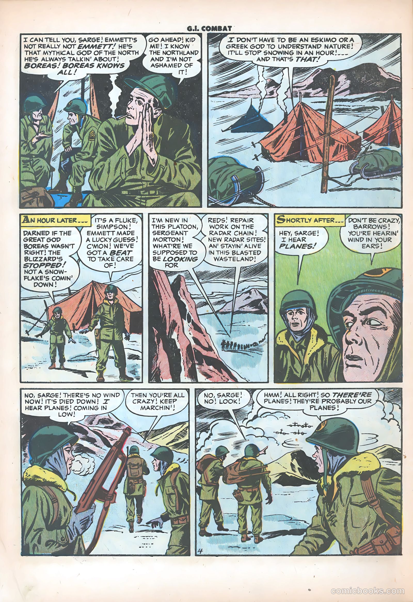 G.I. Combat #42 (1956) — page 6 of 36