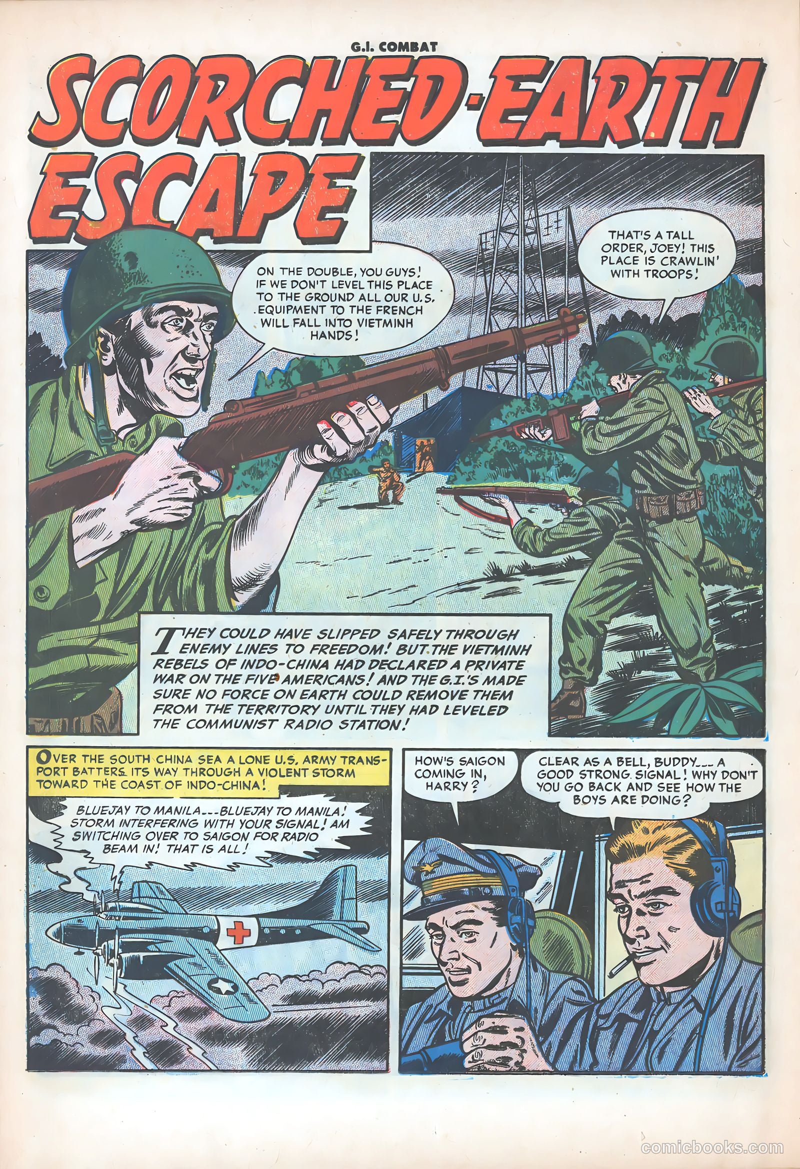 G.I. Combat #42 (1956) — page 12 of 36
