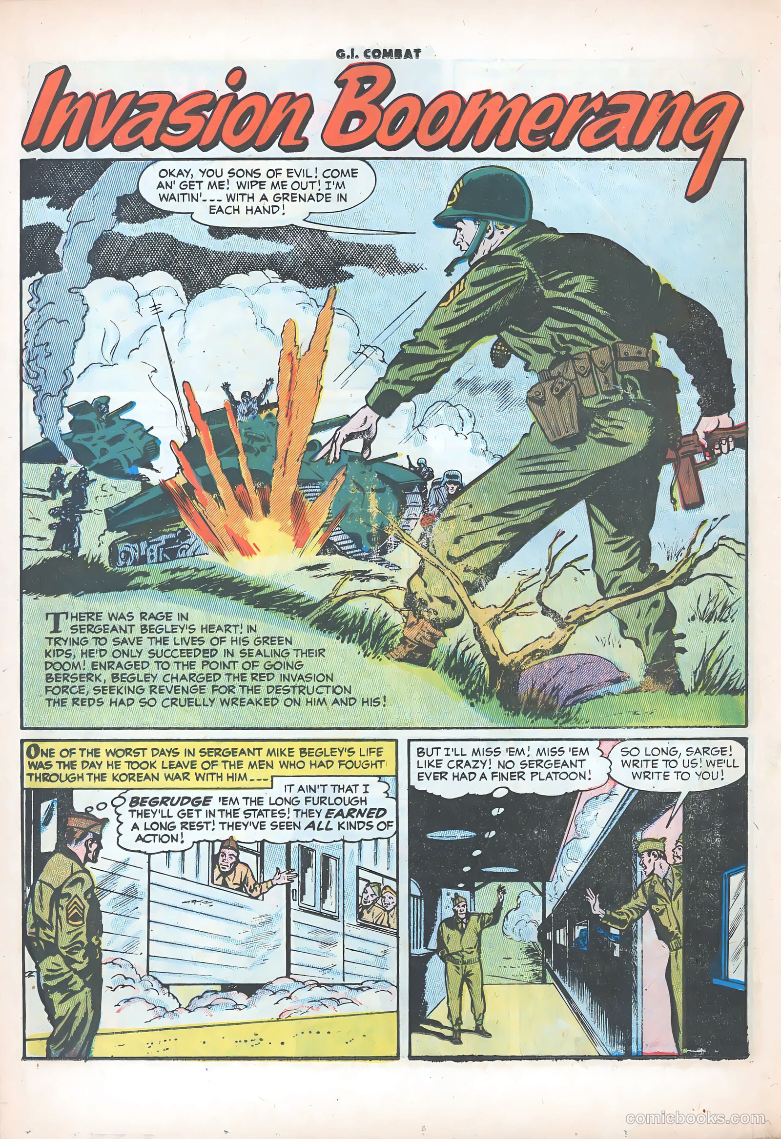 G.I. Combat #42 (1956) — page 18 of 36
