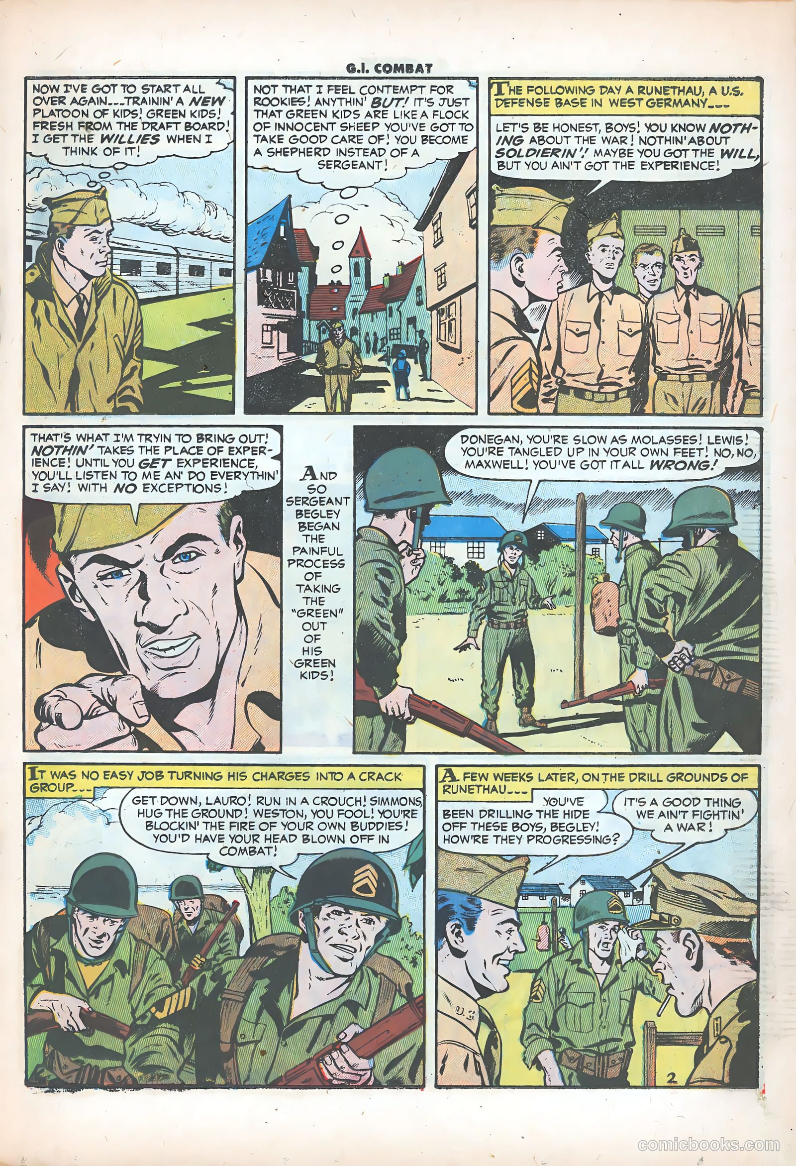 G.I. Combat #42 (1956) — page 19 of 36