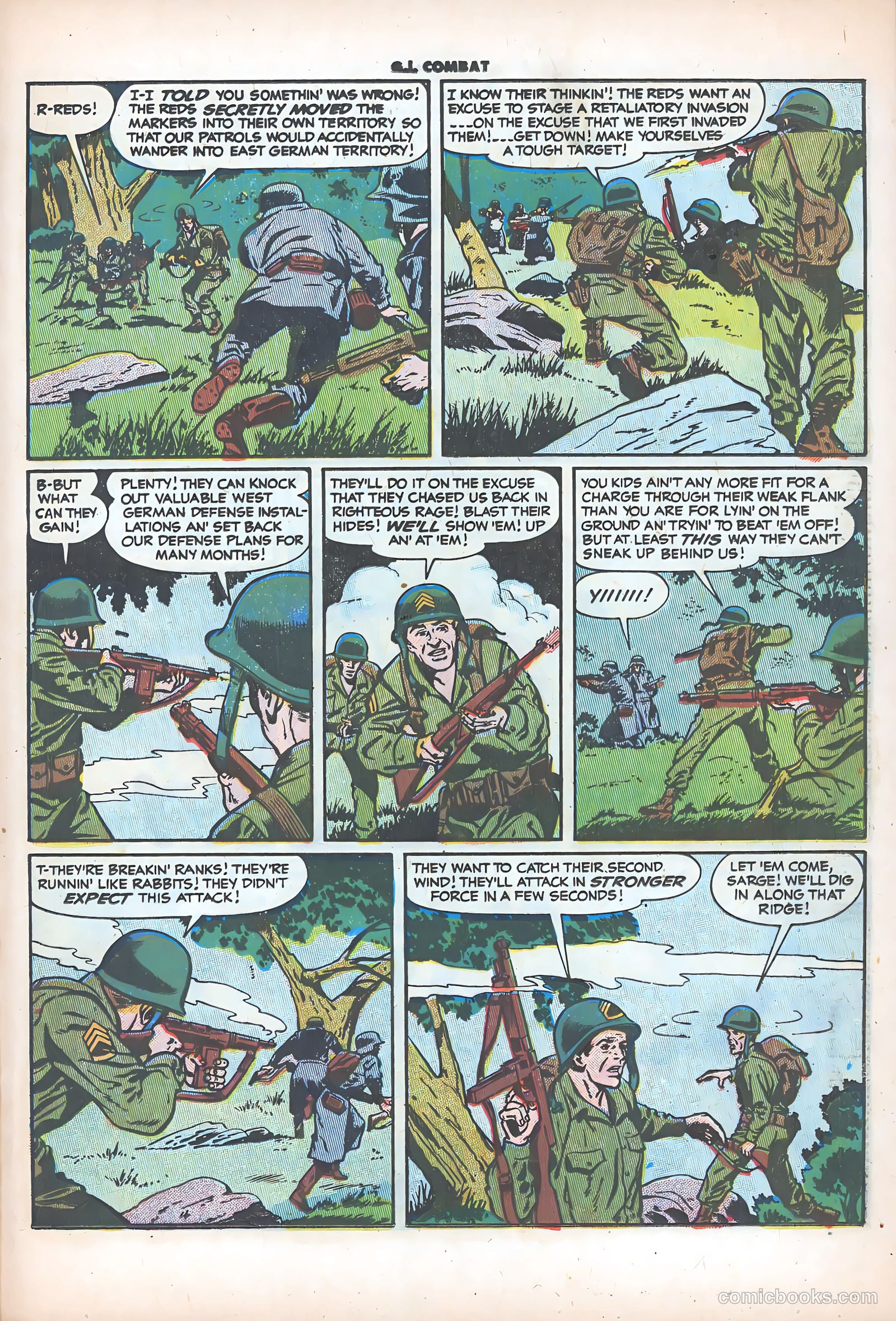 G.I. Combat #42 (1956) — page 21 of 36
