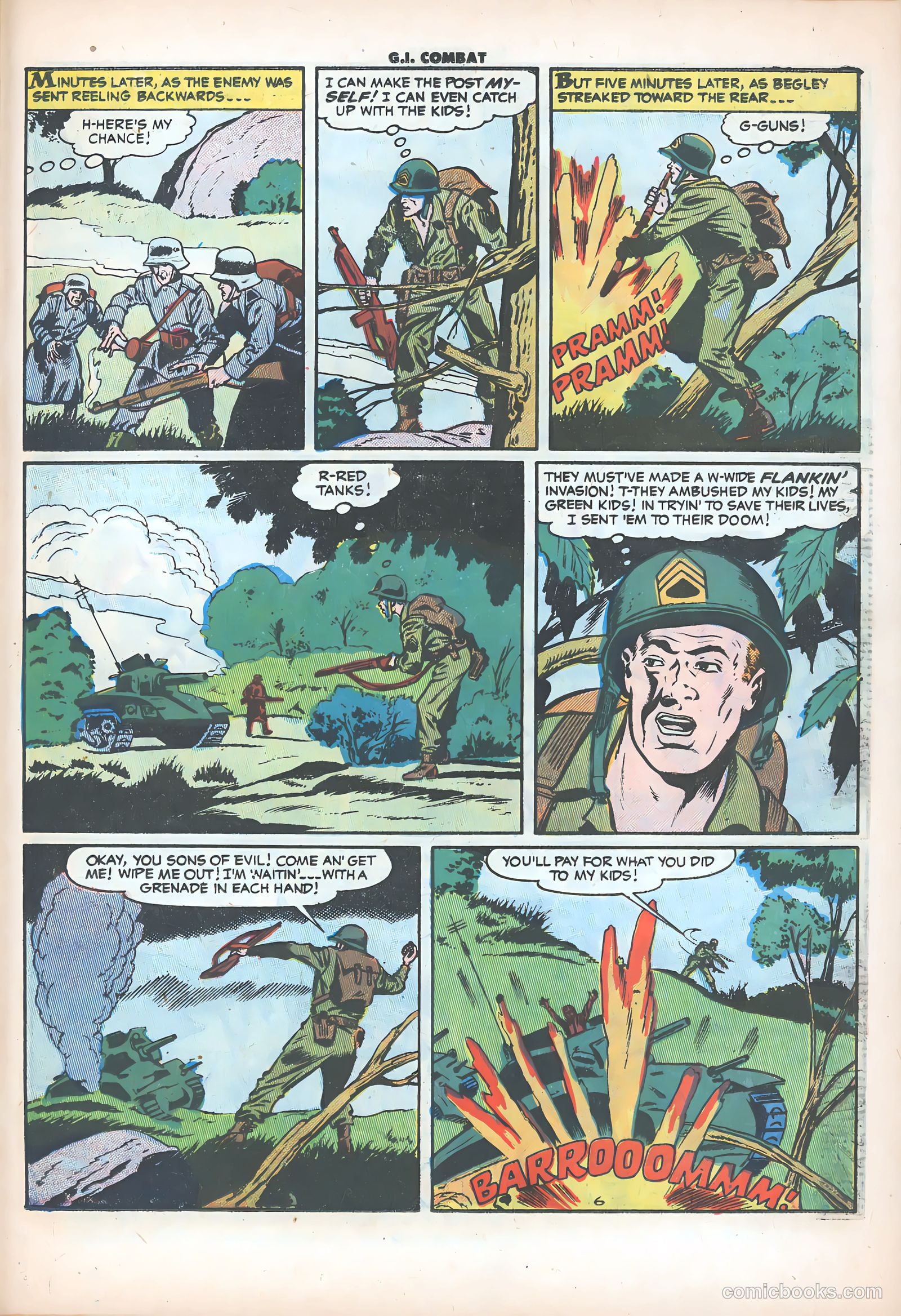 G.I. Combat #42 (1956) — page 23 of 36