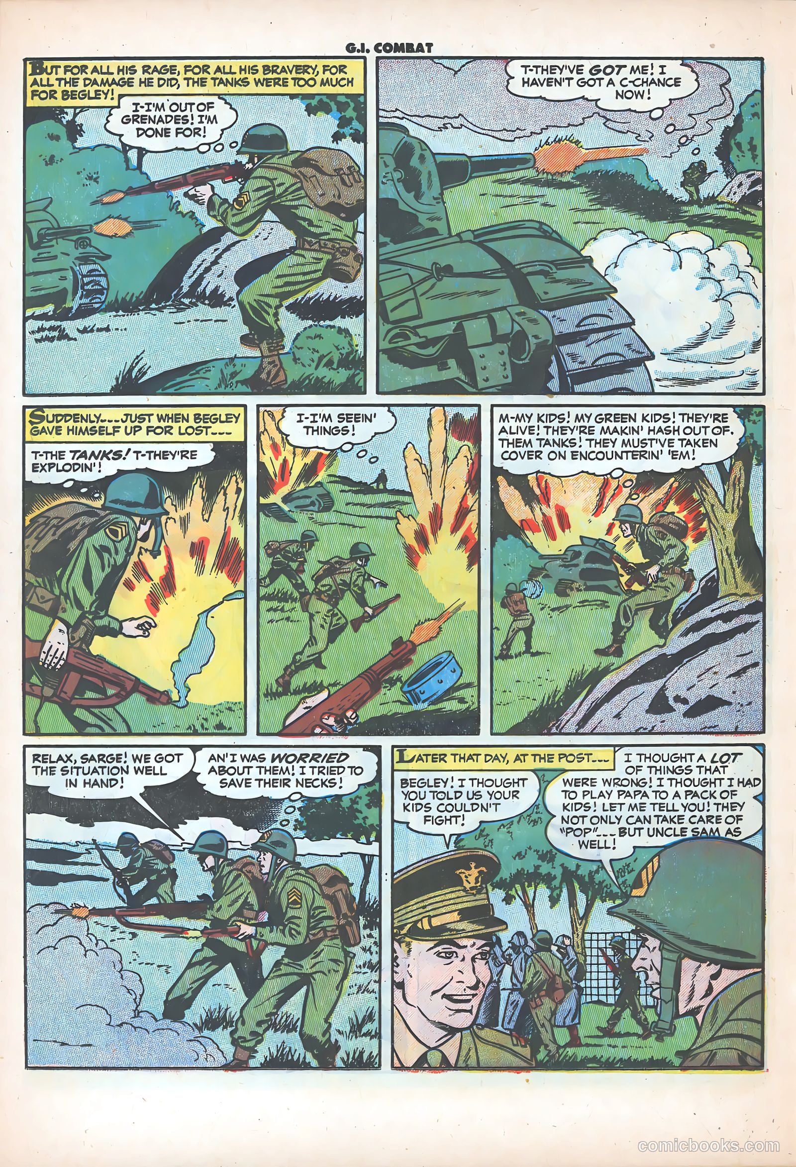 G.I. Combat #42 (1956) — page 24 of 36