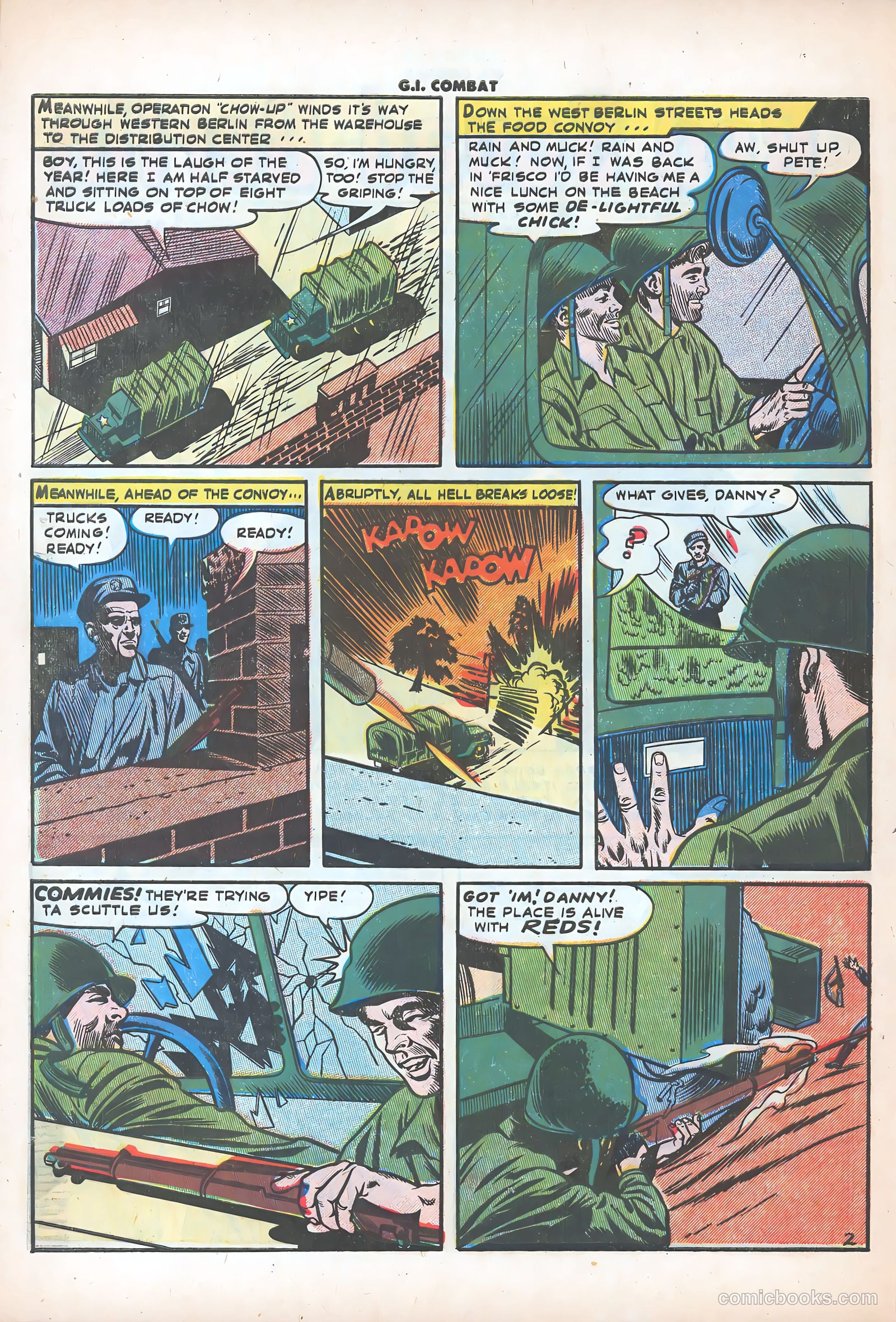 G.I. Combat #42 (1956) — page 28 of 36