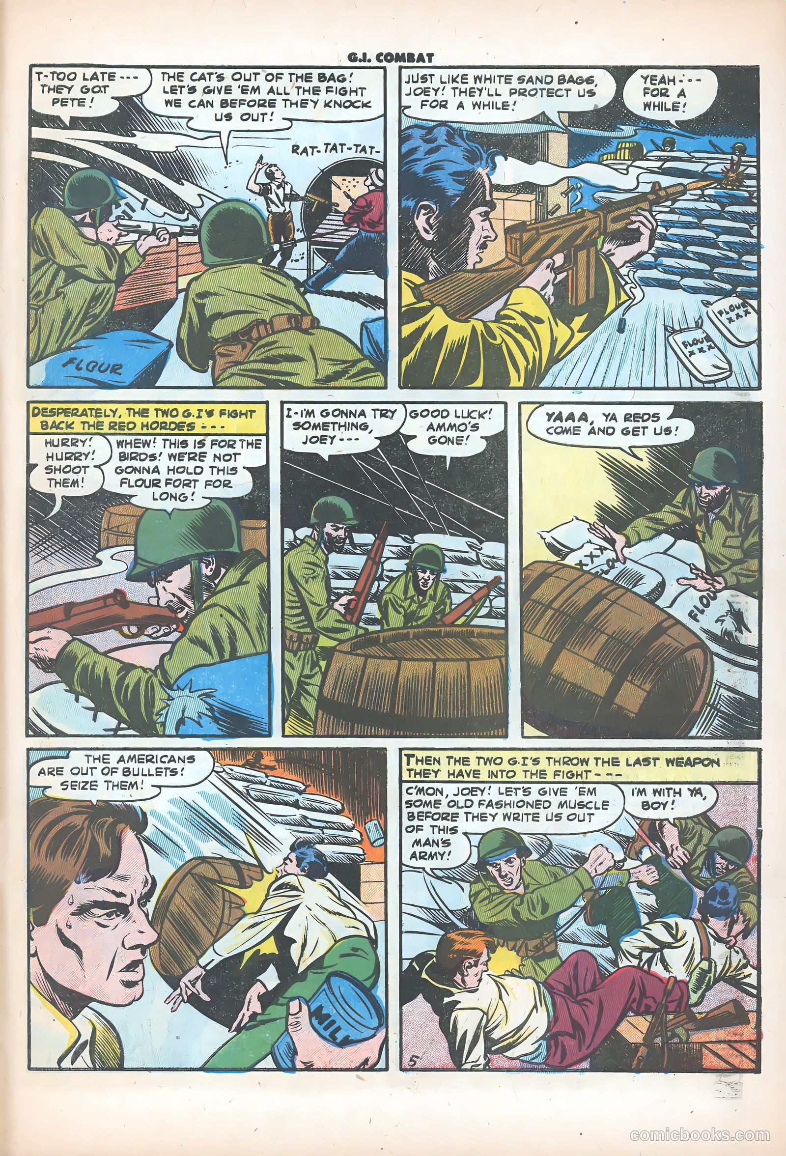 G.I. Combat #42 (1956) — page 31 of 36