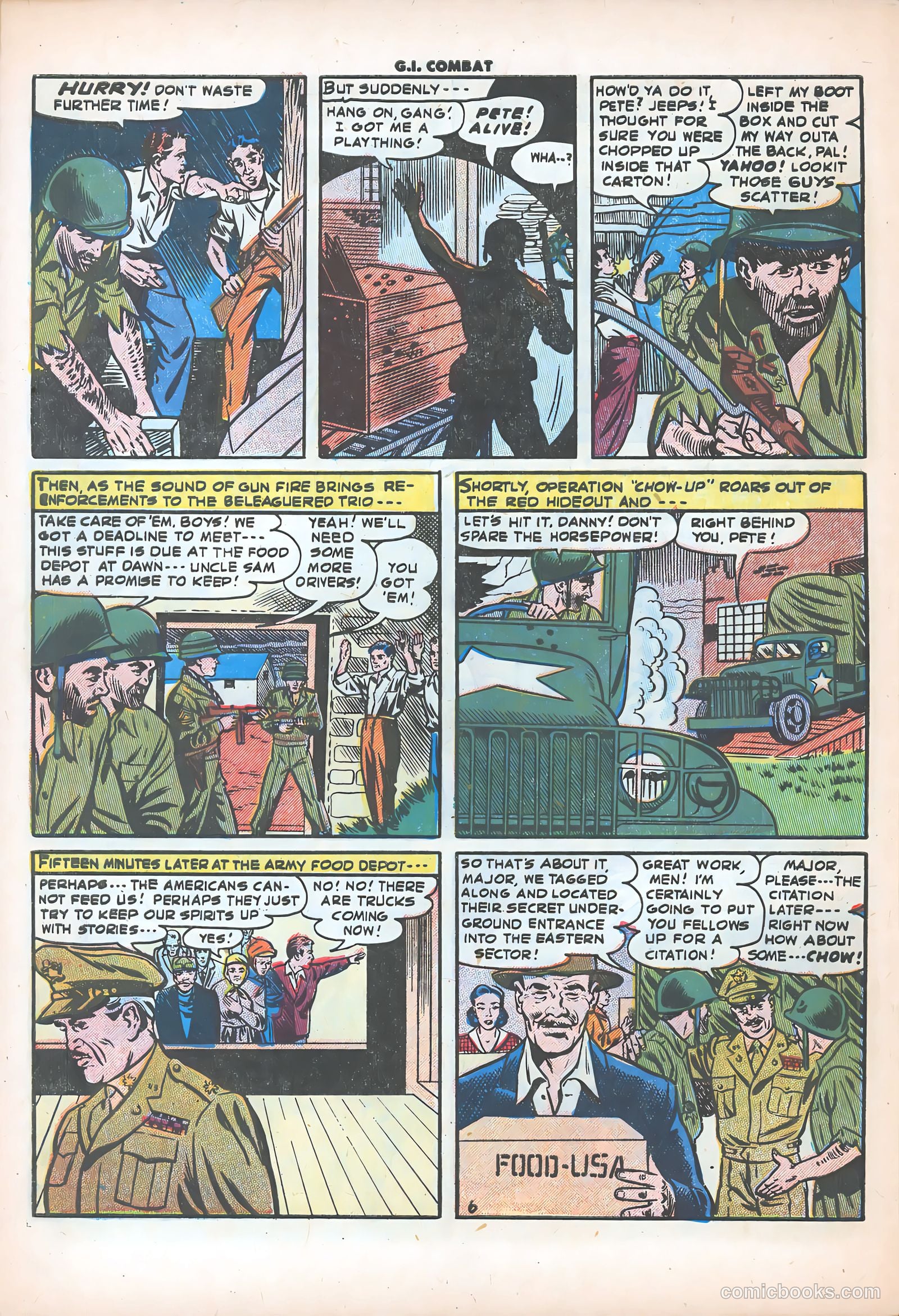 G.I. Combat #42 (1956) — page 32 of 36