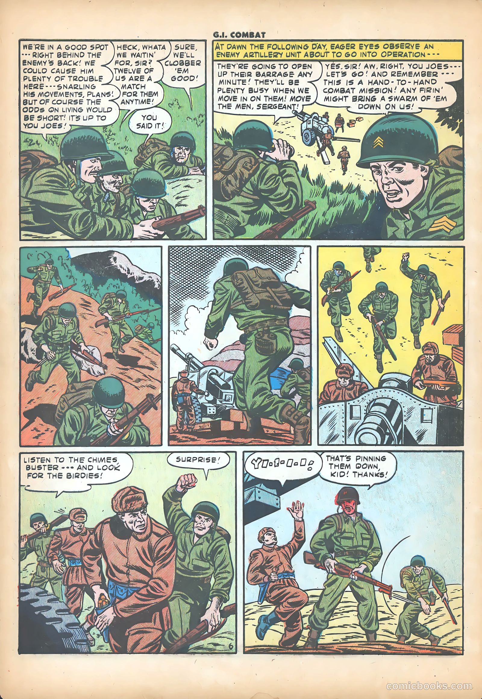 G.I. Combat #43 (1956) — page 8 of 36