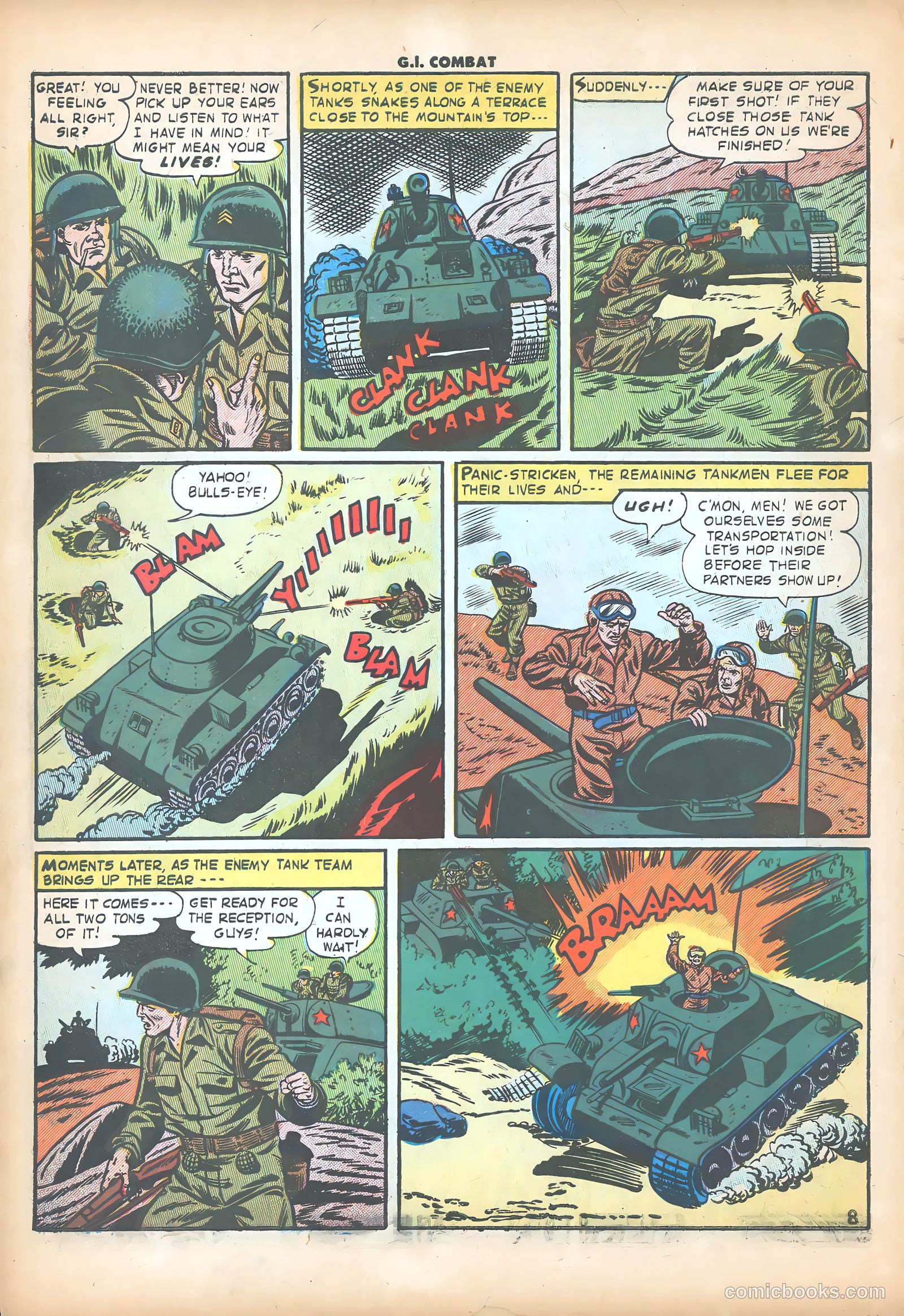 G.I. Combat #43 (1956) — page 10 of 36