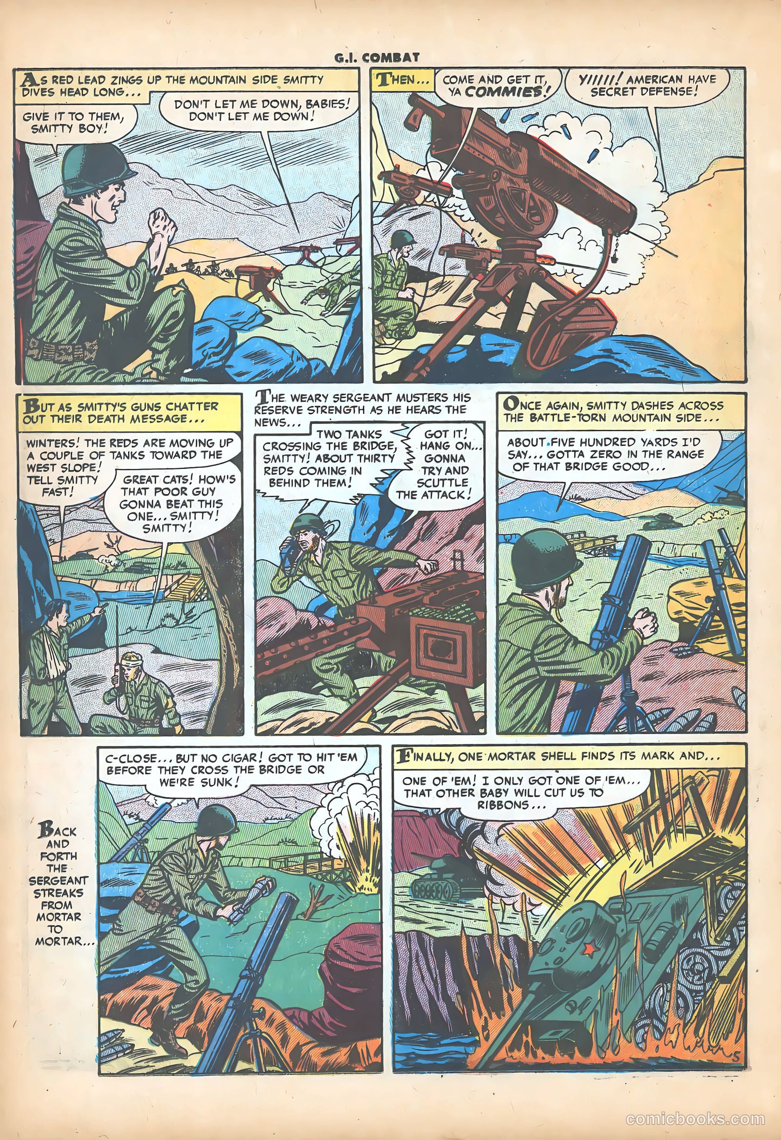 G.I. Combat #43 (1956) — page 16 of 36