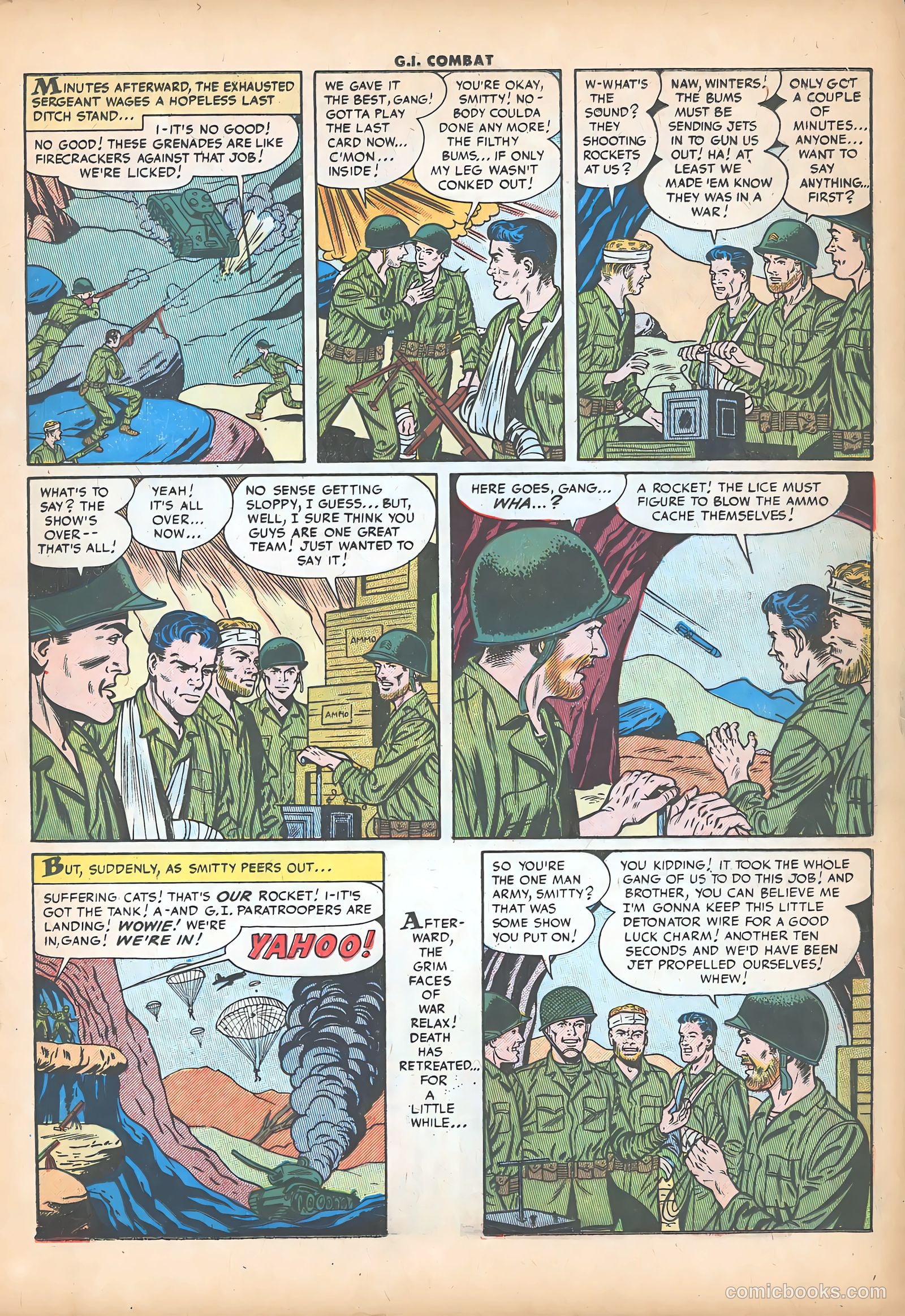 G.I. Combat #43 (1956) — page 17 of 36