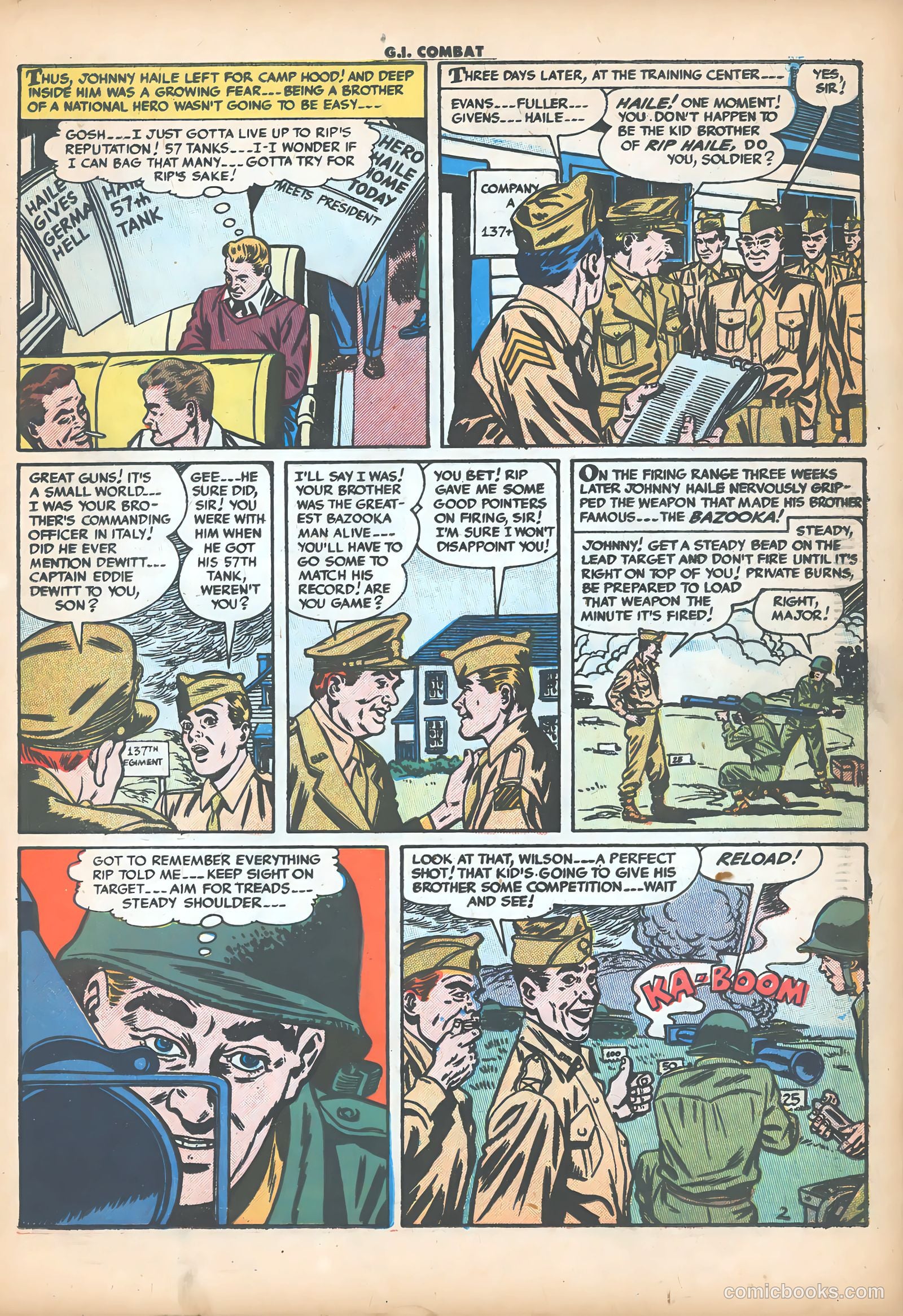 G.I. Combat #43 (1956) — page 19 of 36