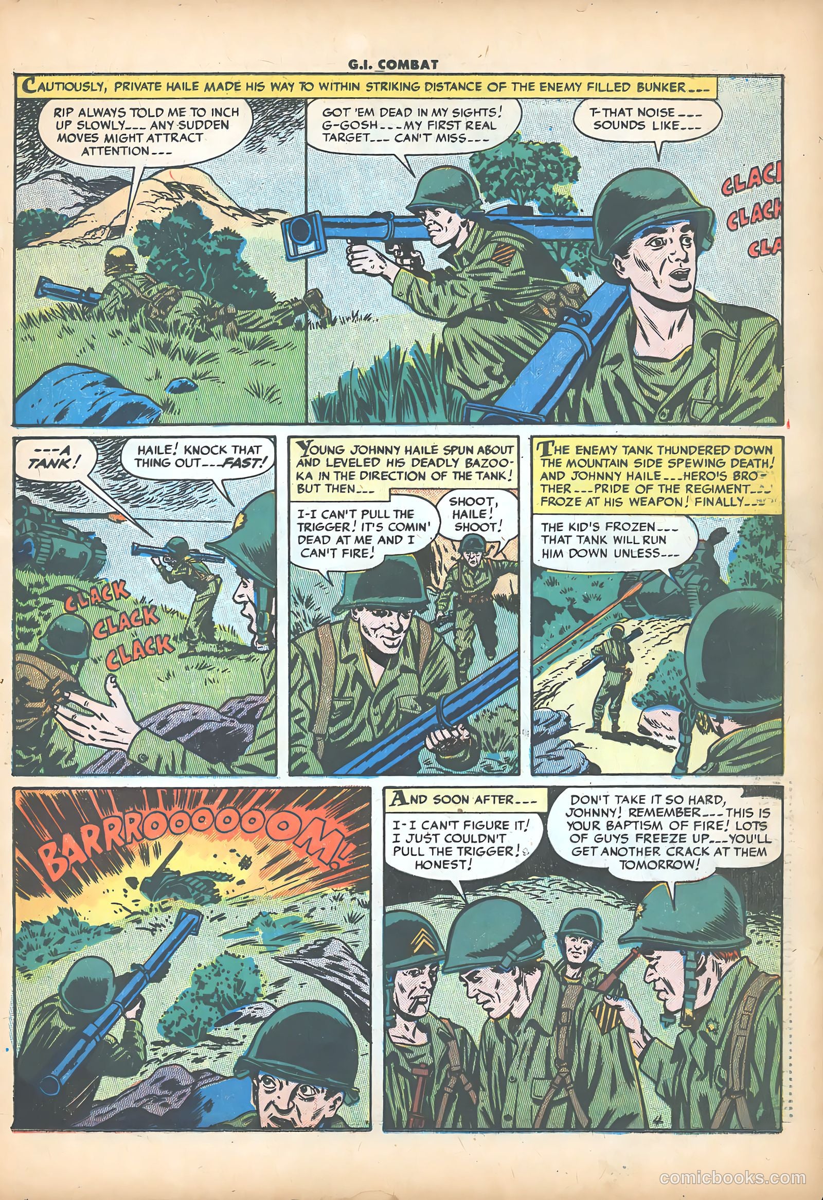 G.I. Combat #43 (1956) — page 21 of 36